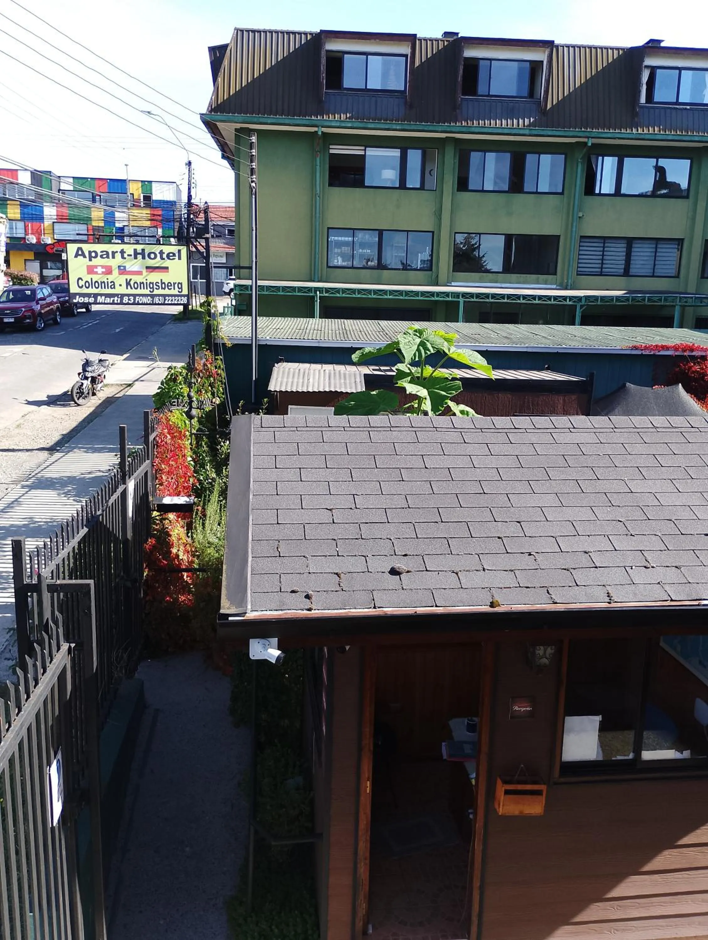View (from property/room) in Apart-Hotel Colonia-Königsberg UBICADO COSTADO TERMINAL BUSES, RÍO CALLE CALLE CARABINEROS DEPARTAMENTOS COMPLETOS CON AIRE ACONDICIONADO Y ESTACIONAMIENTO