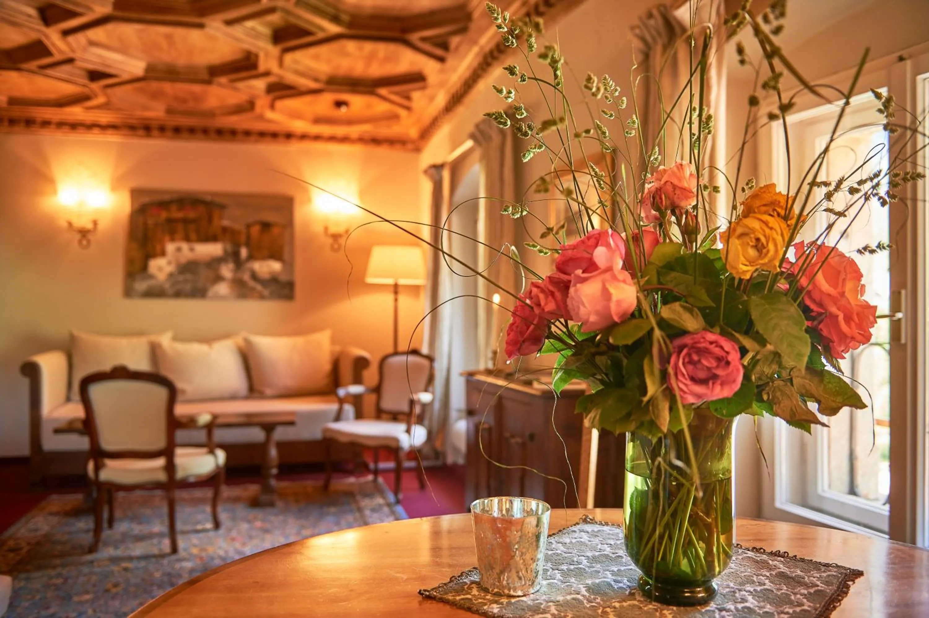 Decorative detail in Schloss Englar