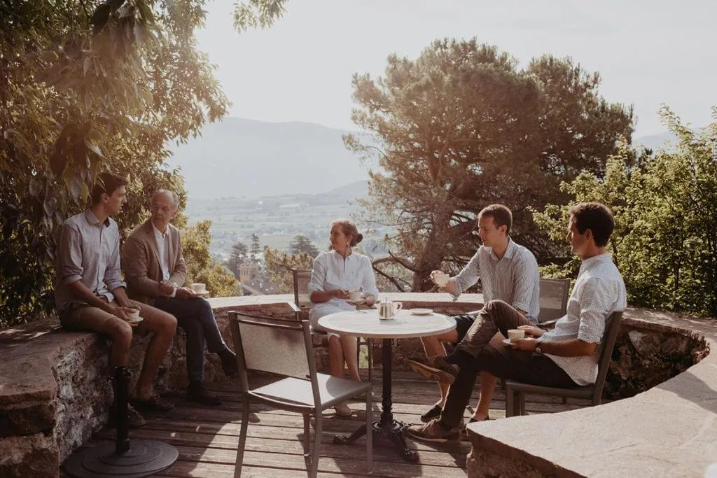 Family in Schloss Englar