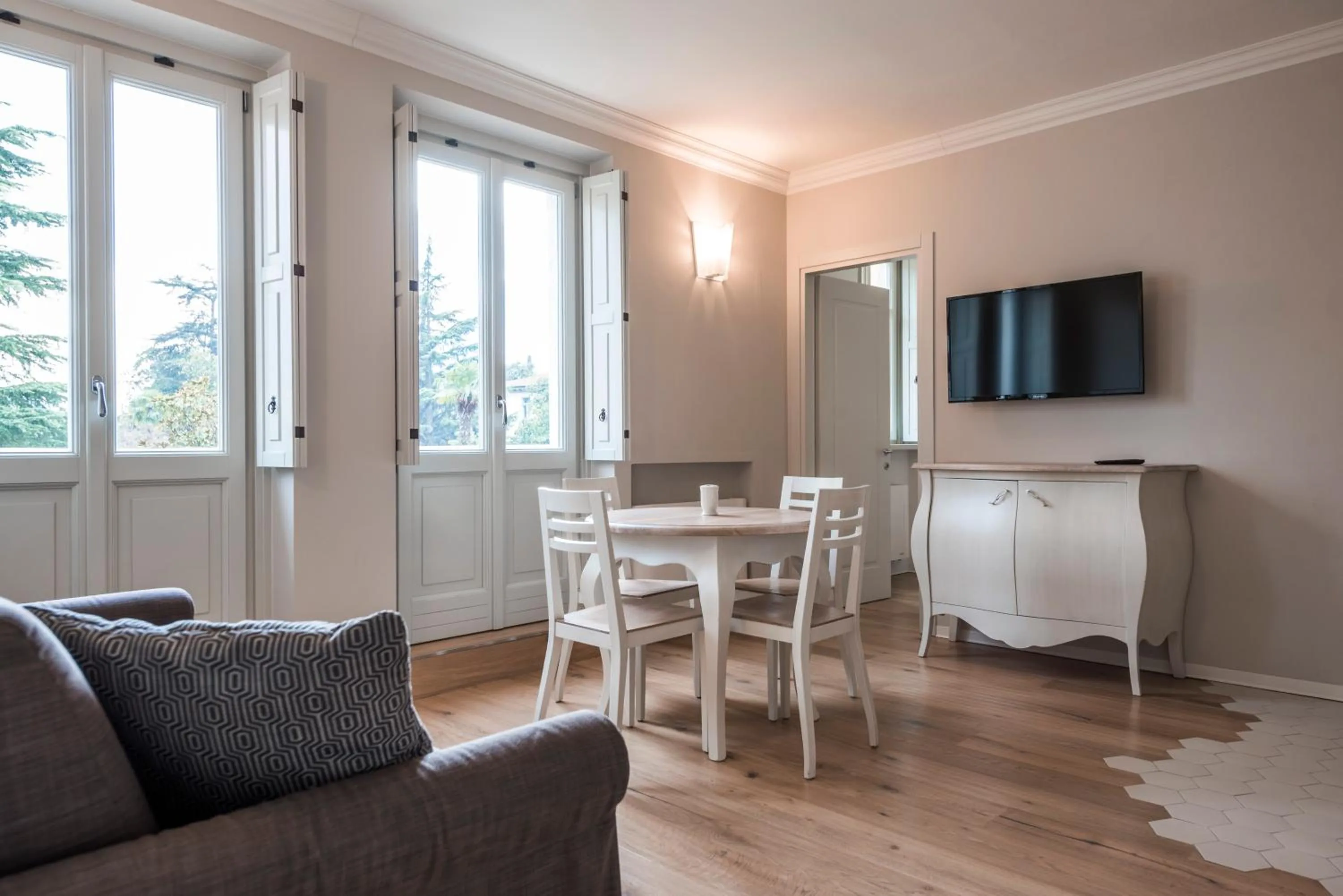 Living room in Villa Italia Luxury Suites and Apartments