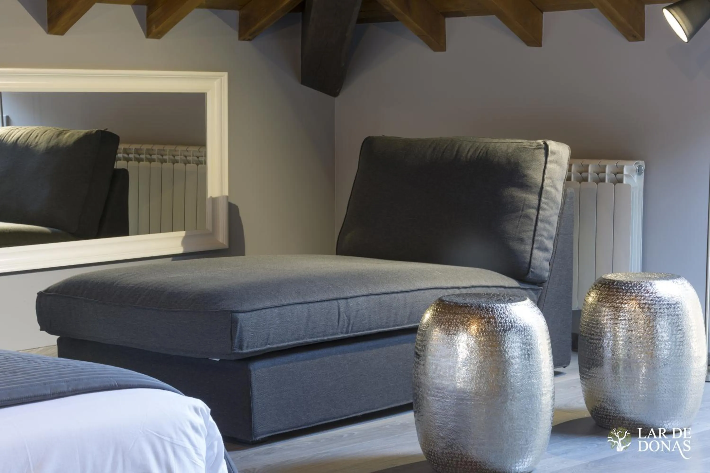 Decorative detail, Bed in Lar de Donas