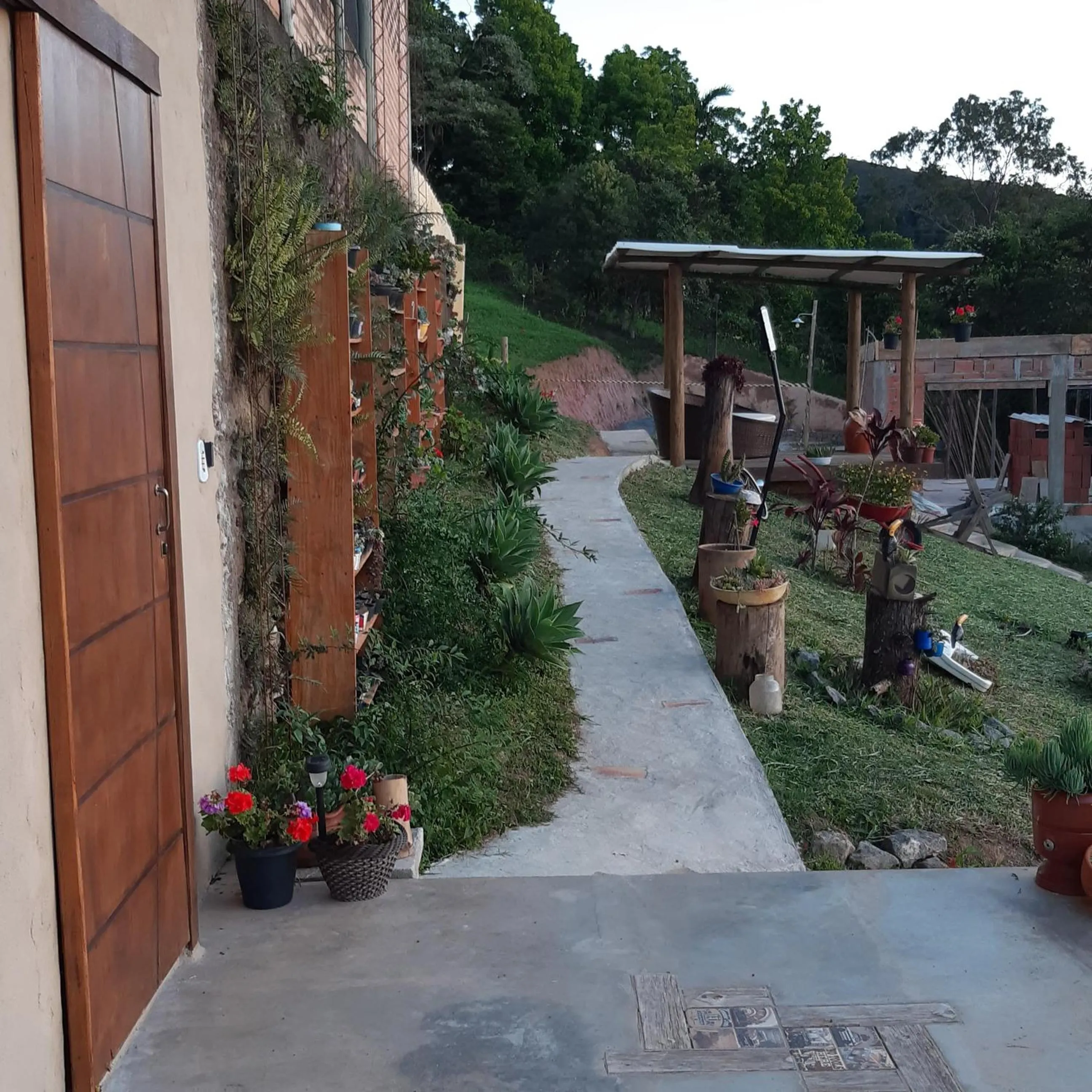 Garden in B&B Sol Poente