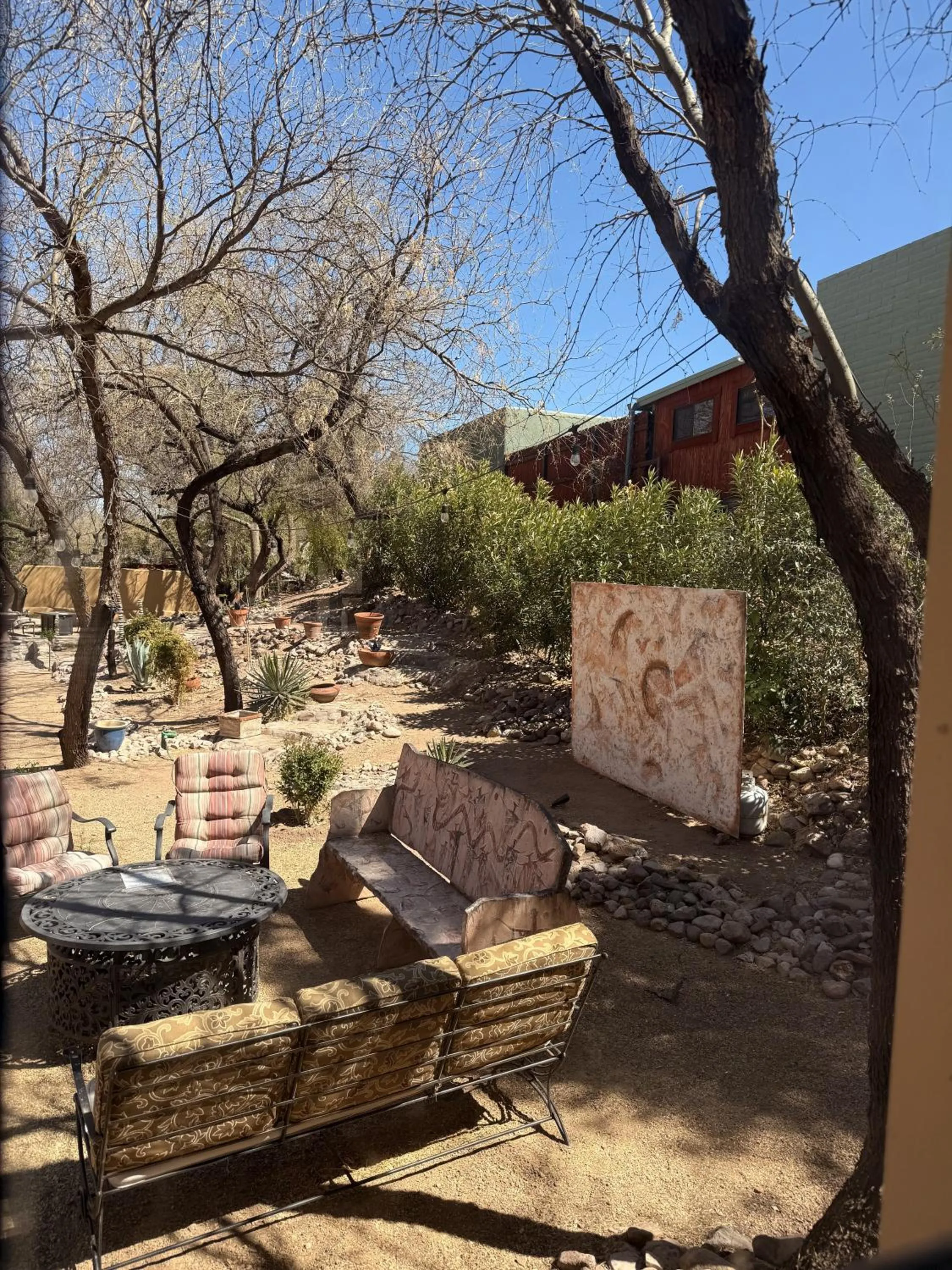 Garden in Tubac Country Inn