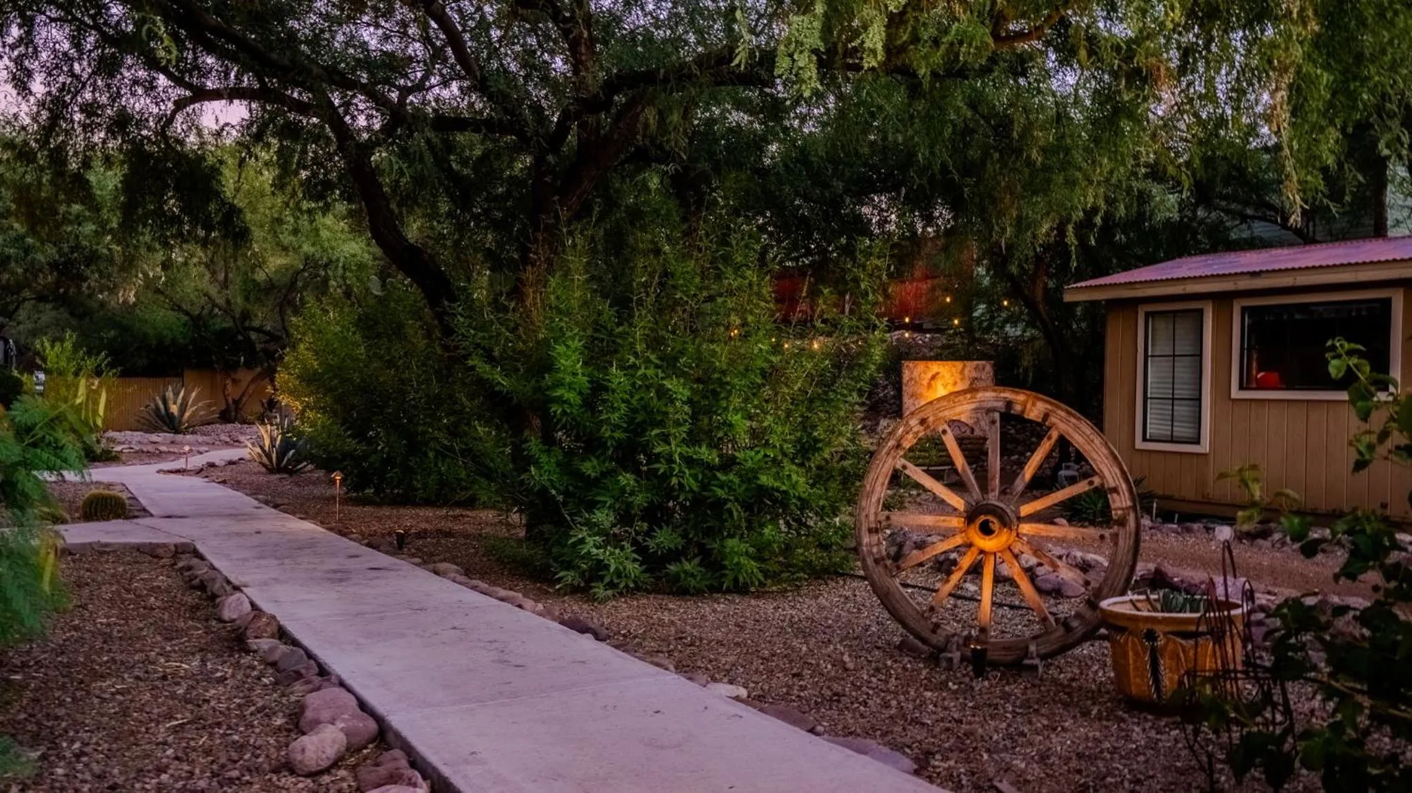 Garden in Tubac Country Inn