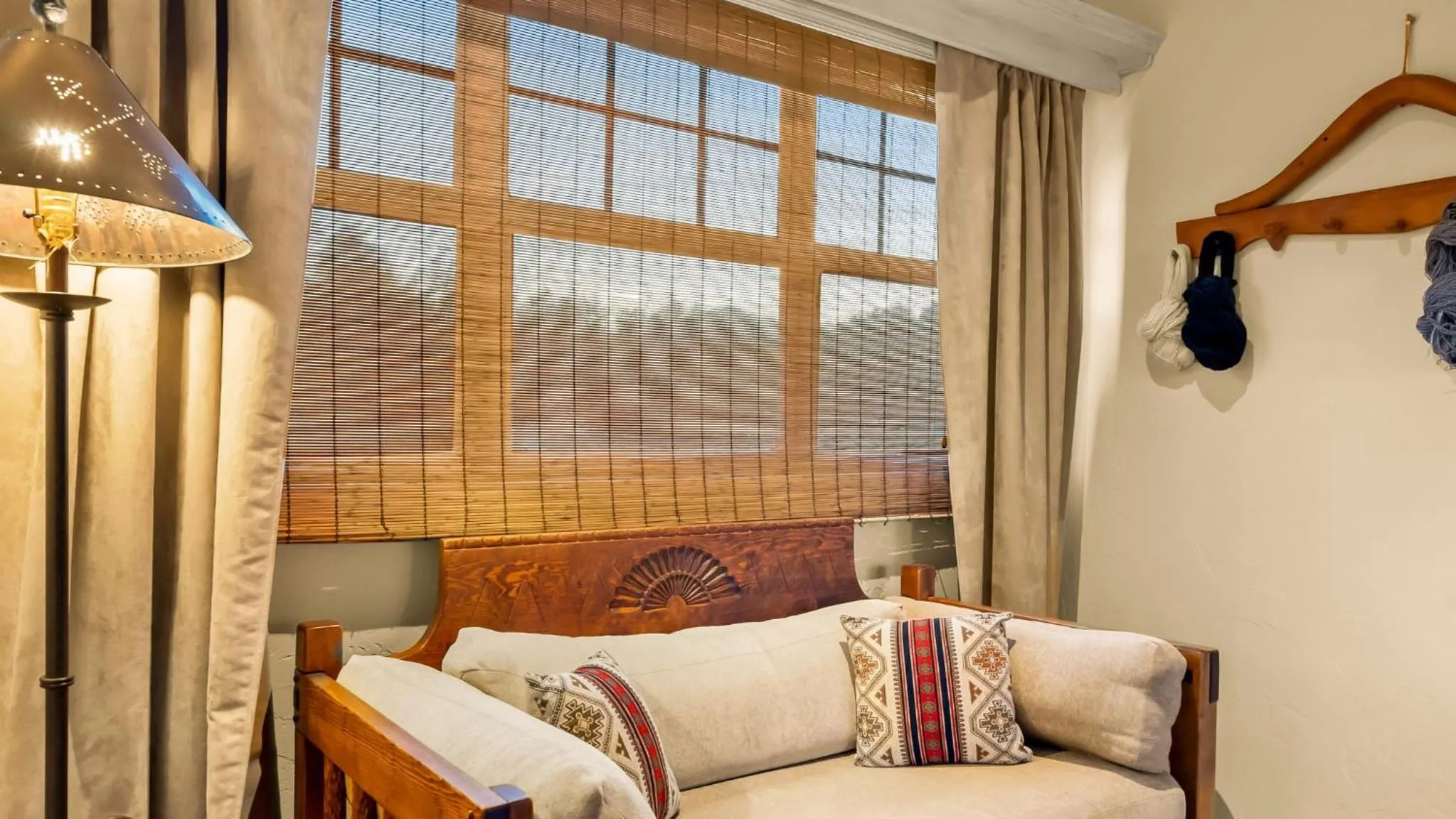 Bed in Tubac Country Inn