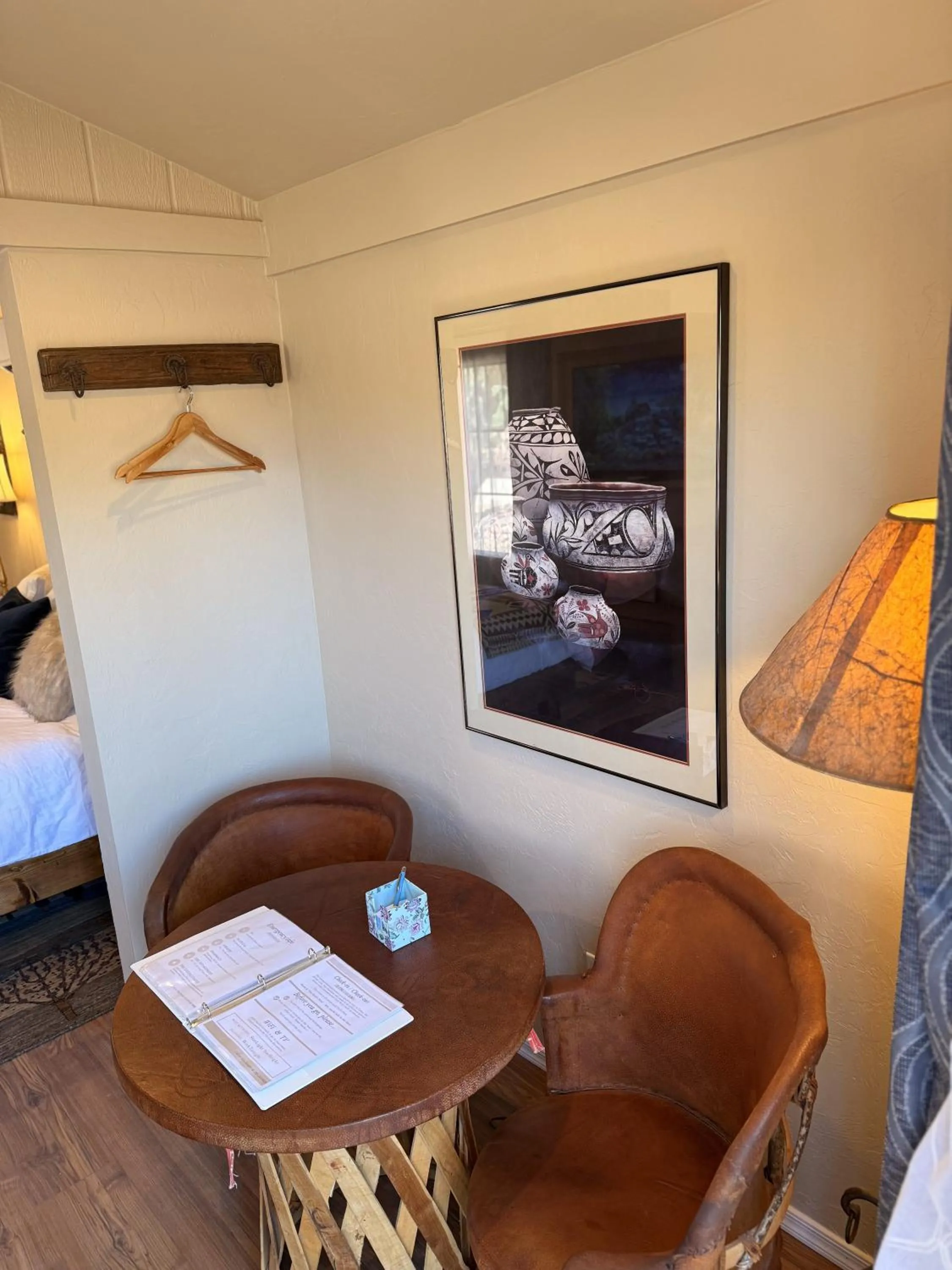 Bed in Tubac Country Inn