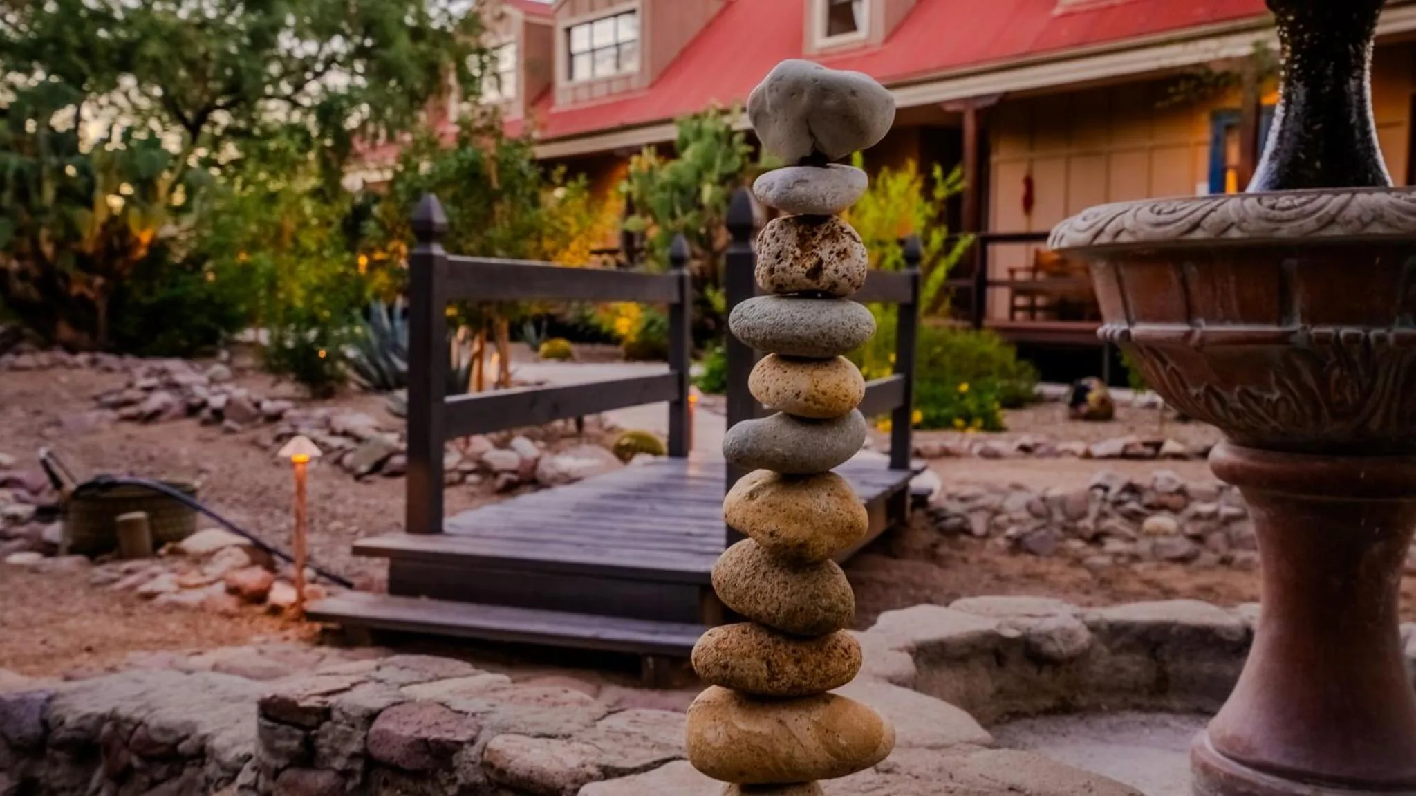 Garden in Tubac Country Inn