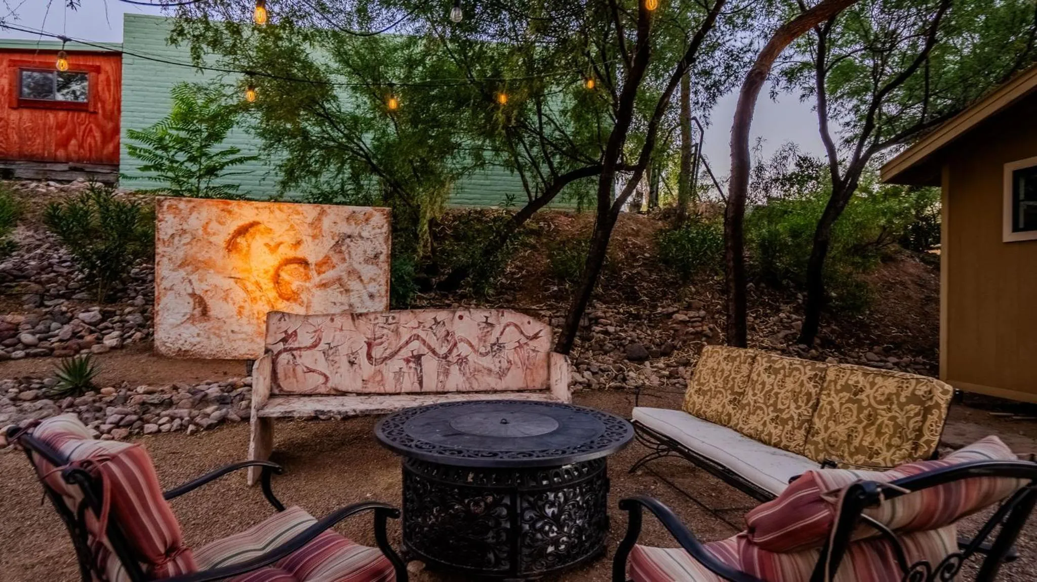 Garden in Tubac Country Inn