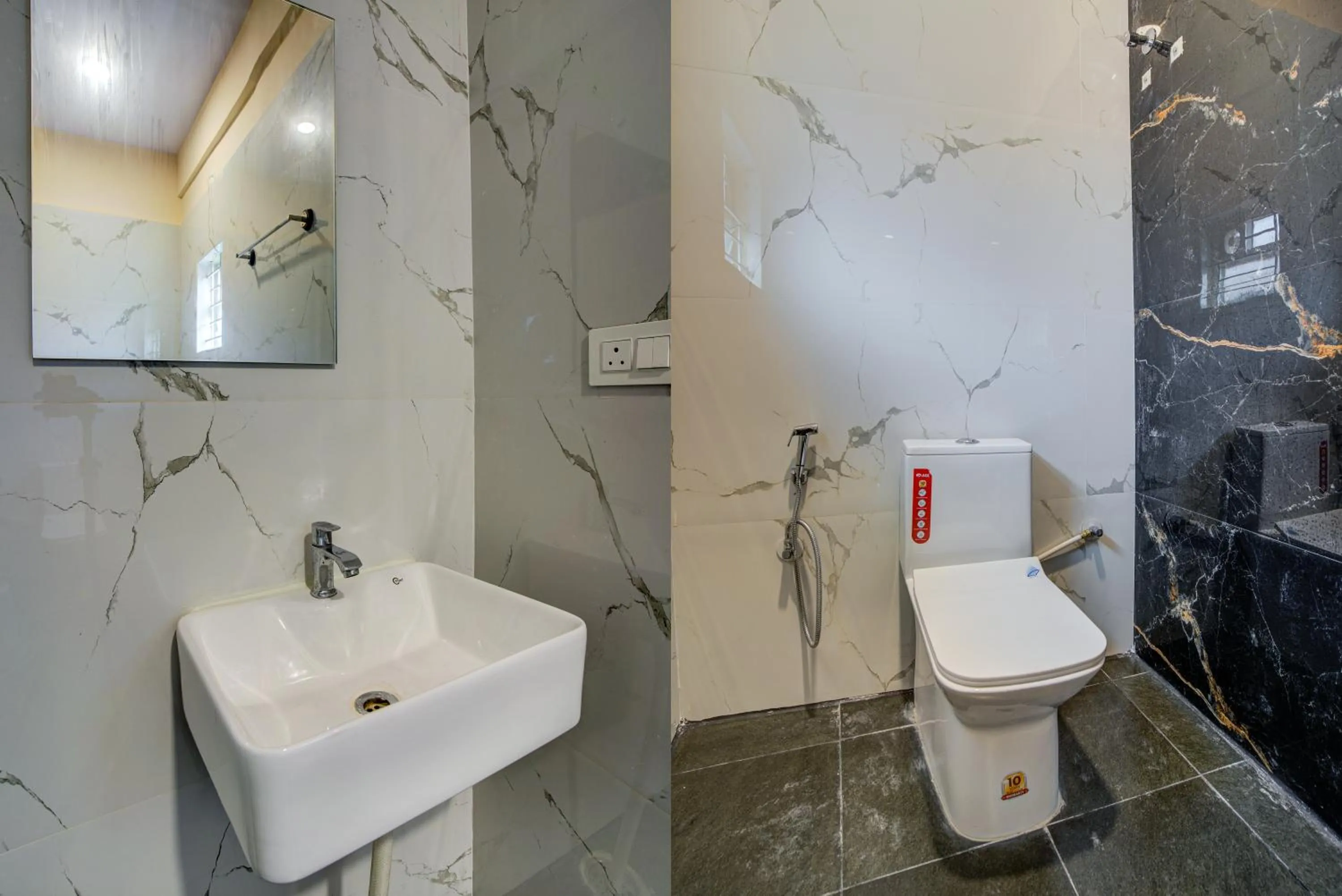 Toilet in Hotel Well Suites Near Electronic City 400 Mtr