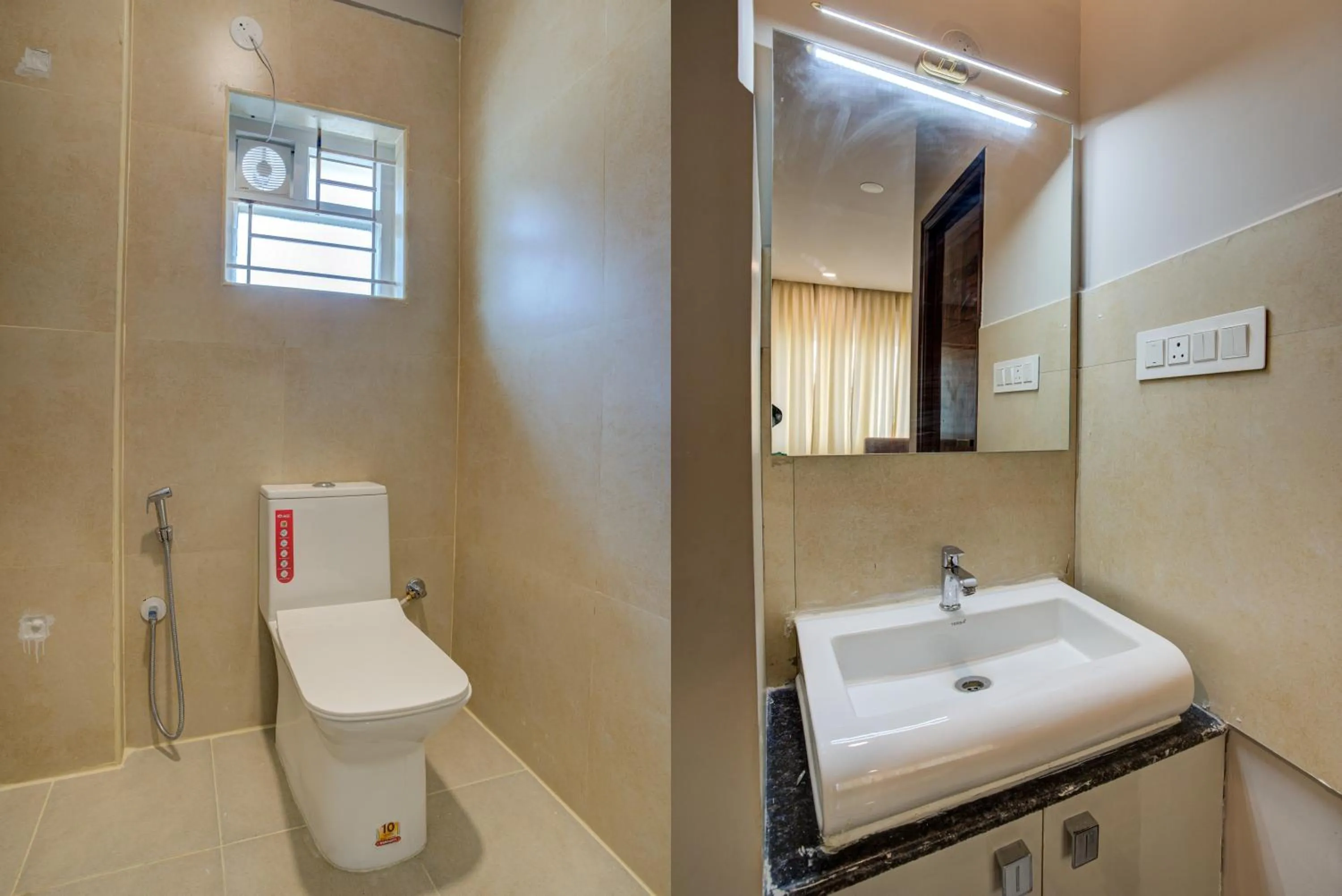 Bathroom in Hotel Well Suites Near Electronic City 400 Mtr