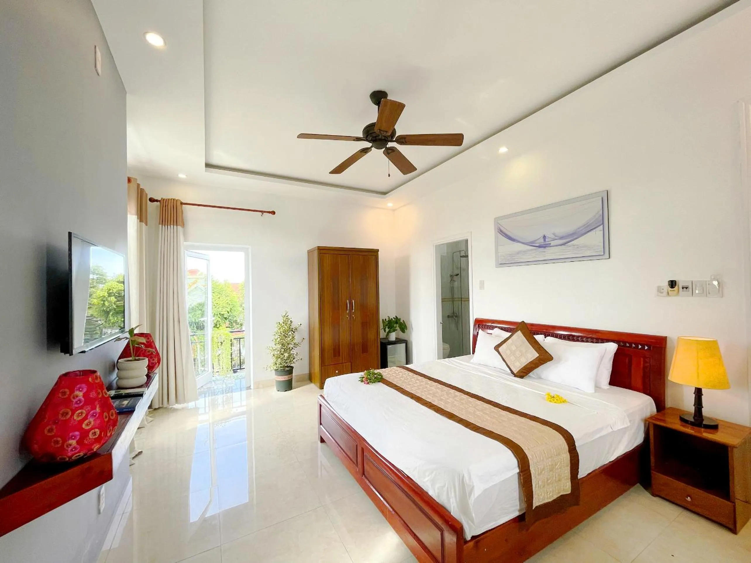 Deluxe Double Room with Balcony in Fami Retreat Villa Hoi An
