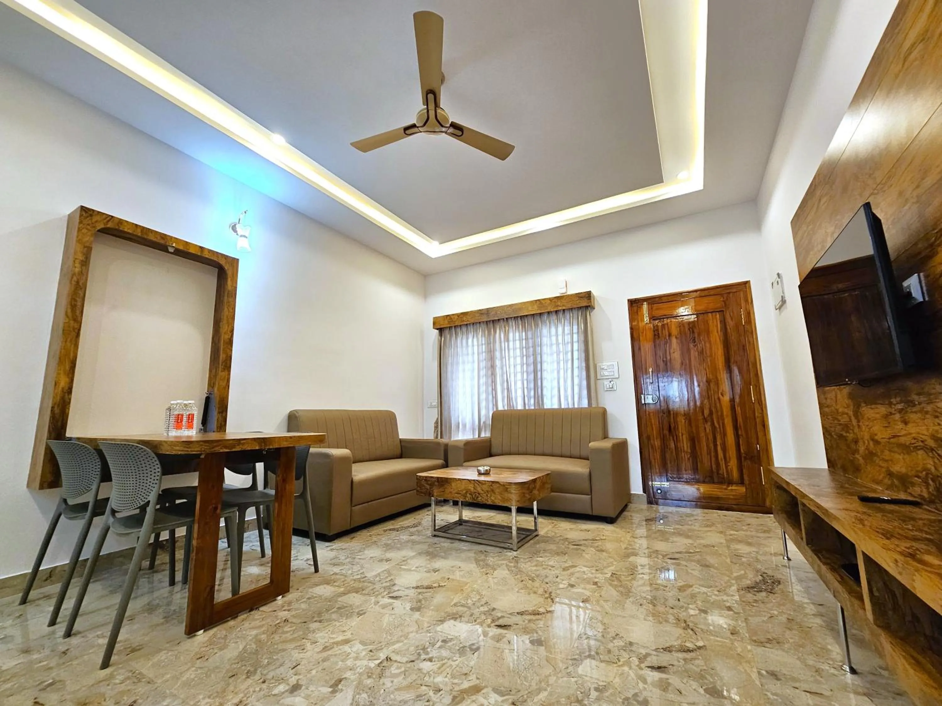 Living room in City Service Apartment