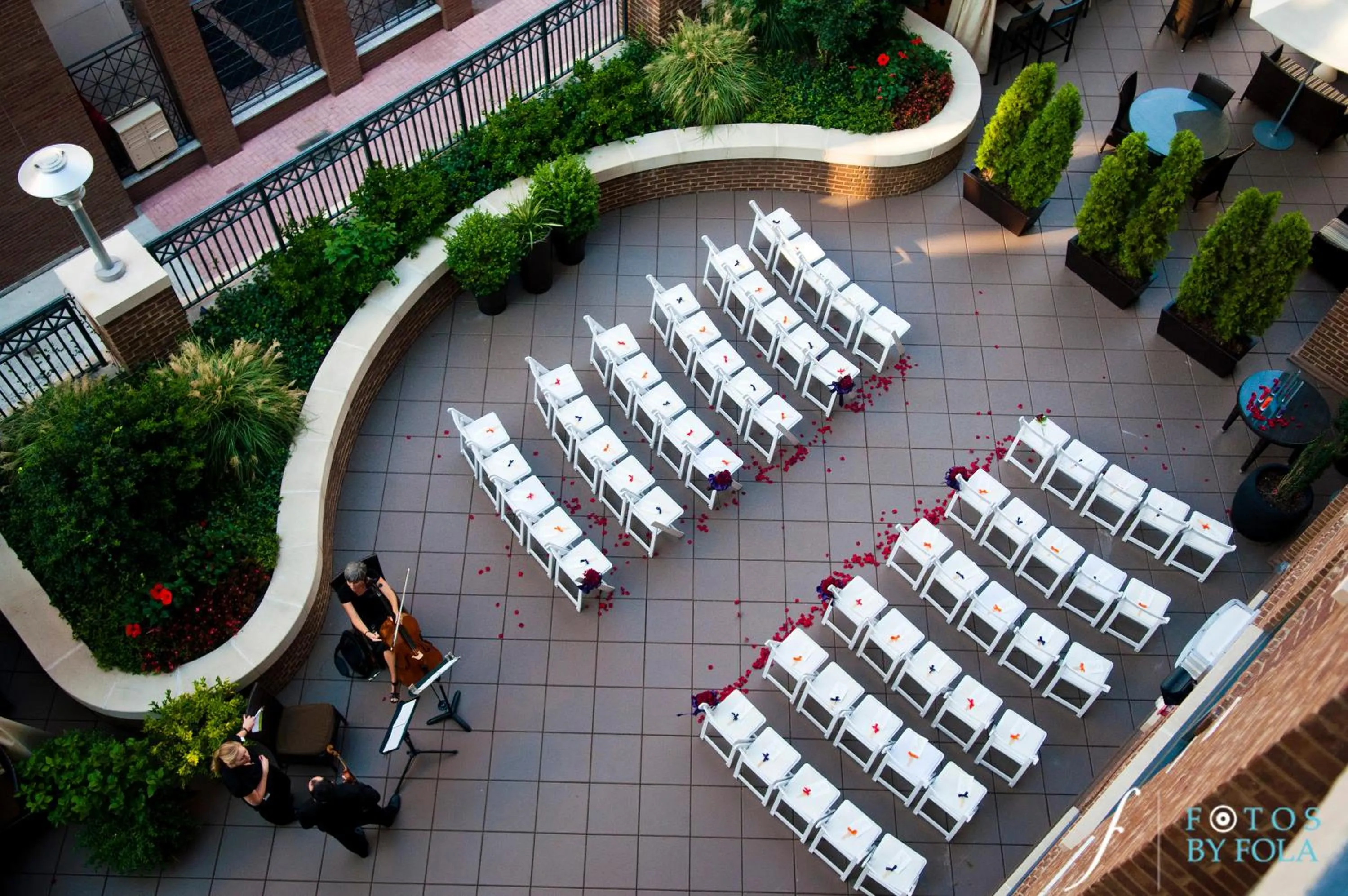 Patio in Andaz Savannah, By Hyatt