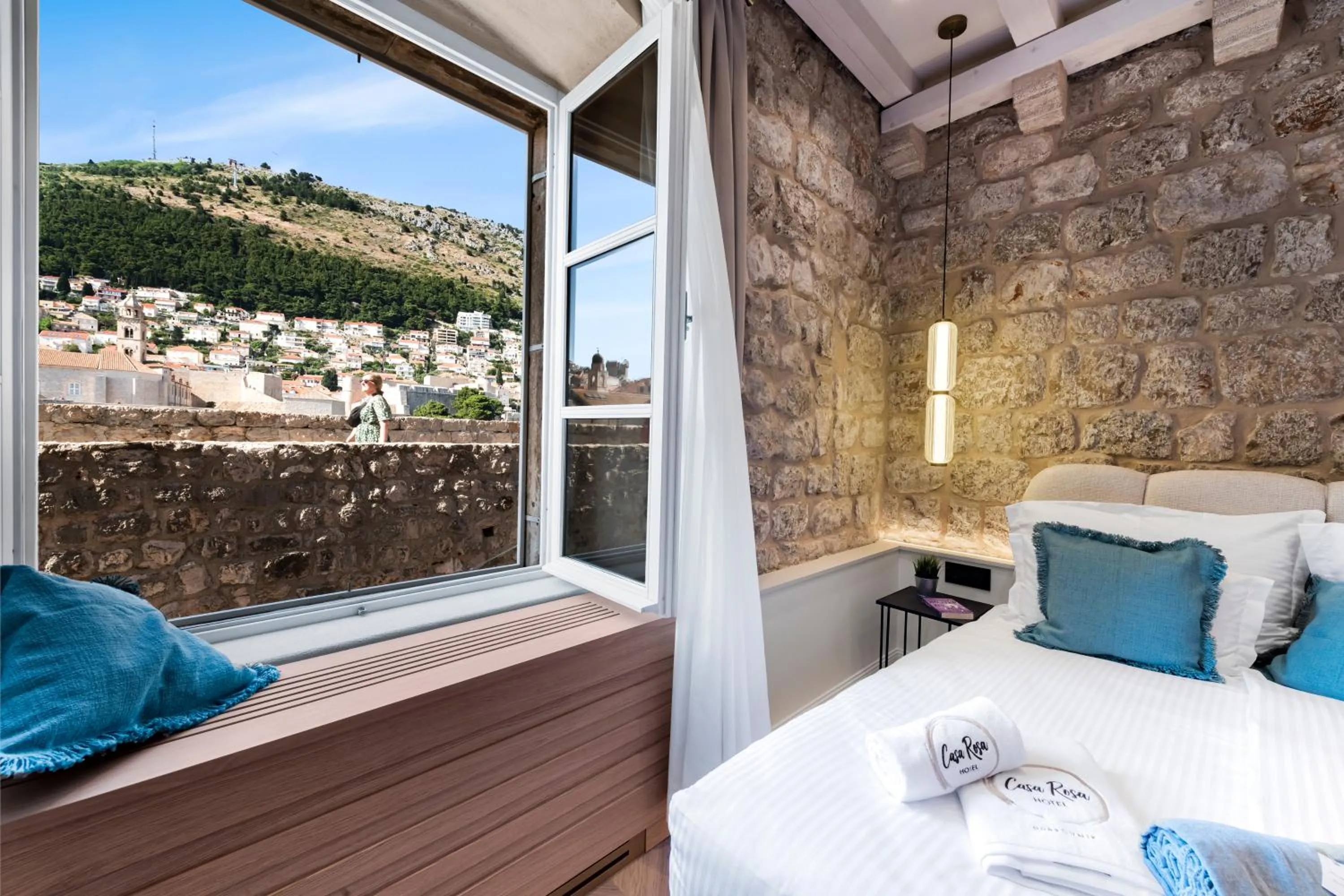 Bed in Casa Rosa