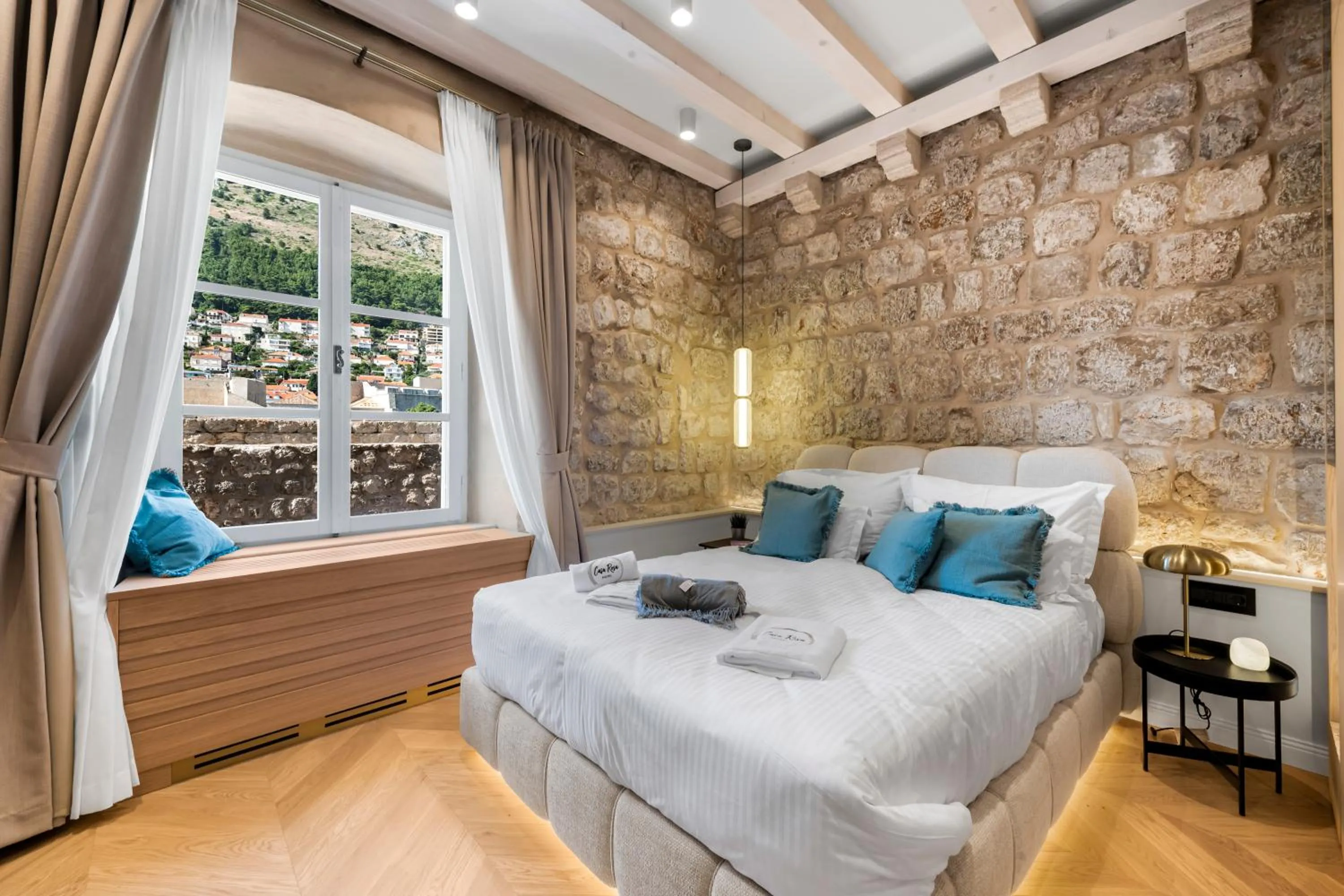 Bed in Casa Rosa