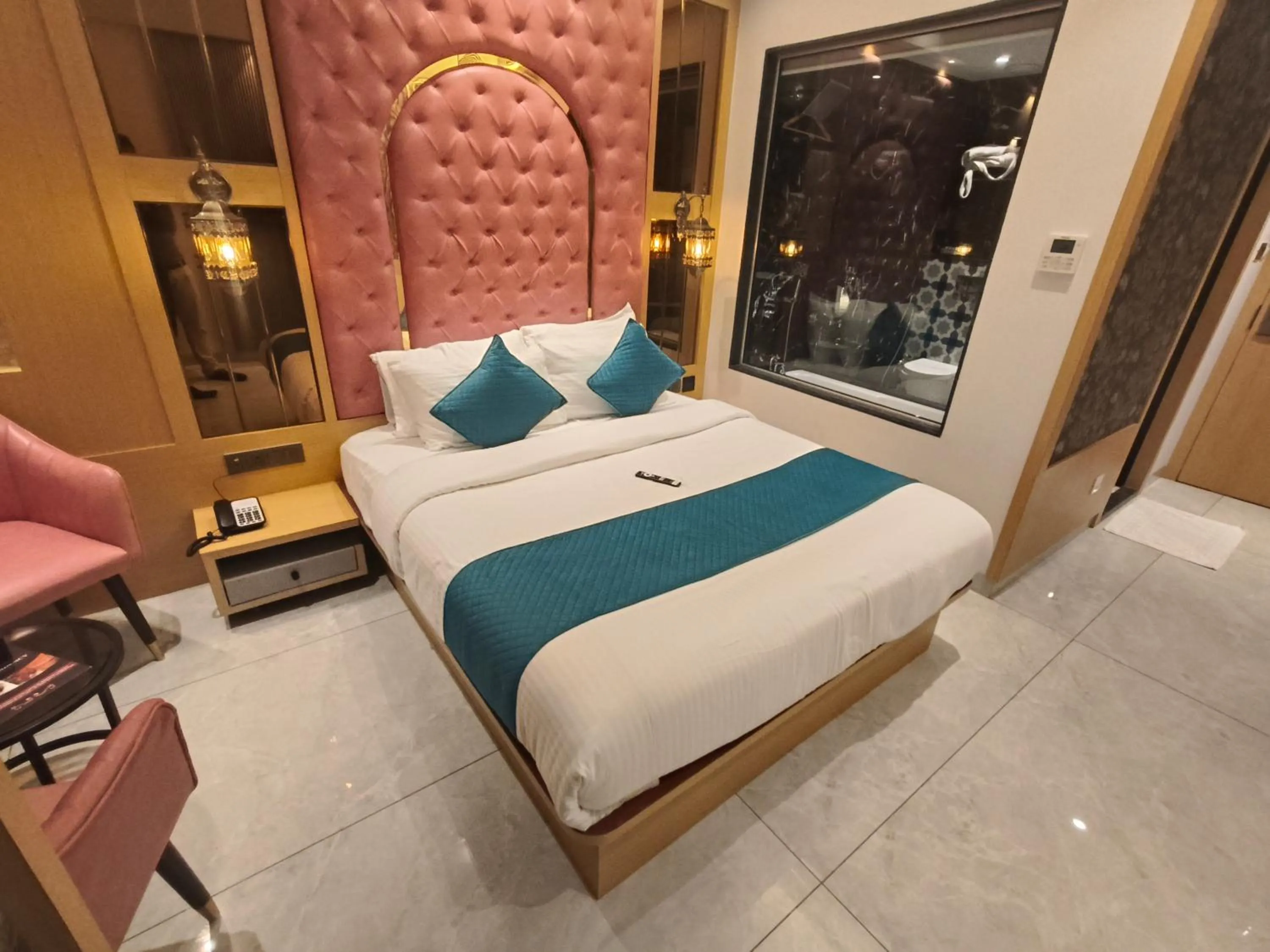 Bedroom, Bed in Hotel Ocean Residency Thane West