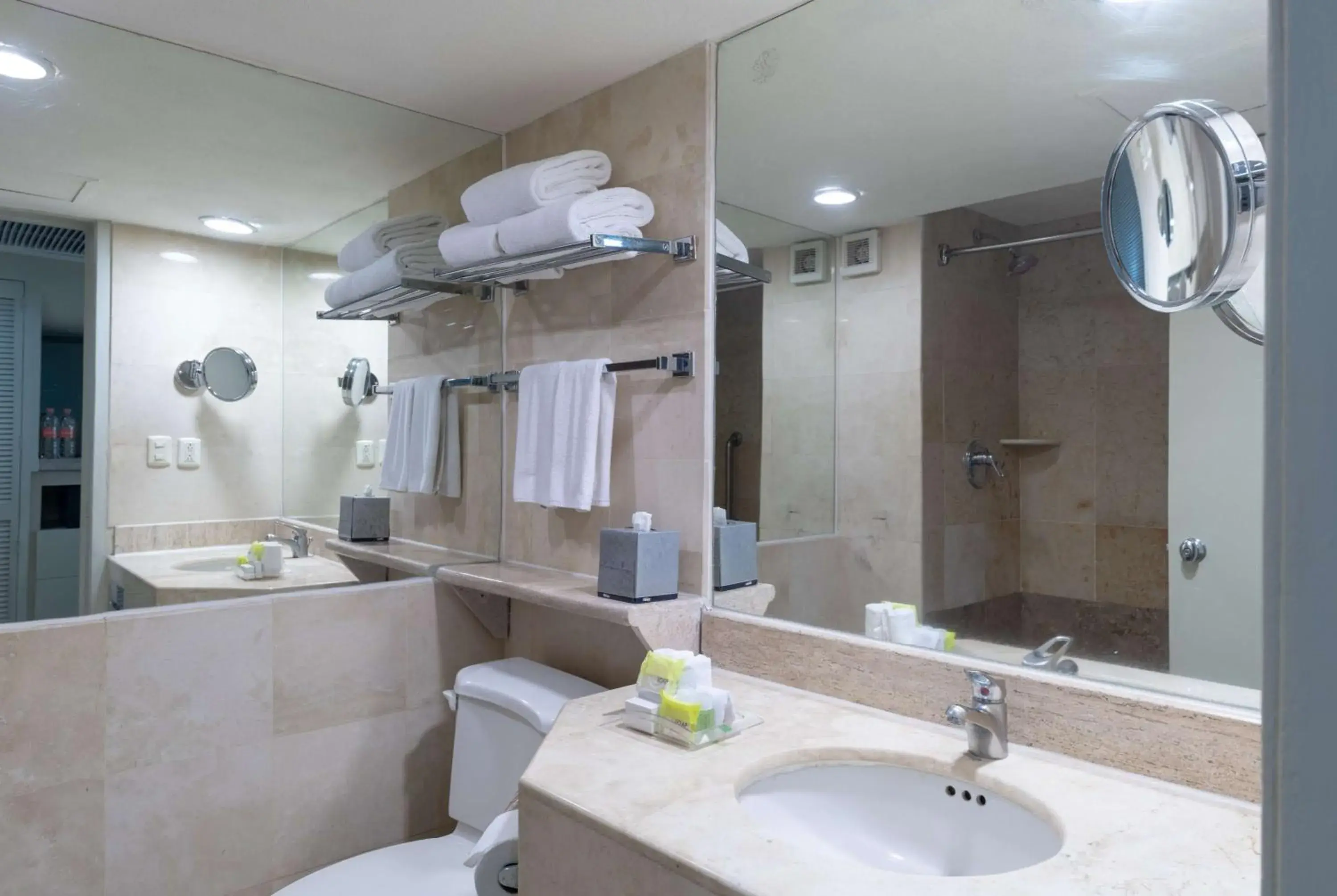 Photo of the whole room, Bathroom in Wyndham Garden Guadalajara Expo Plaza del Sol