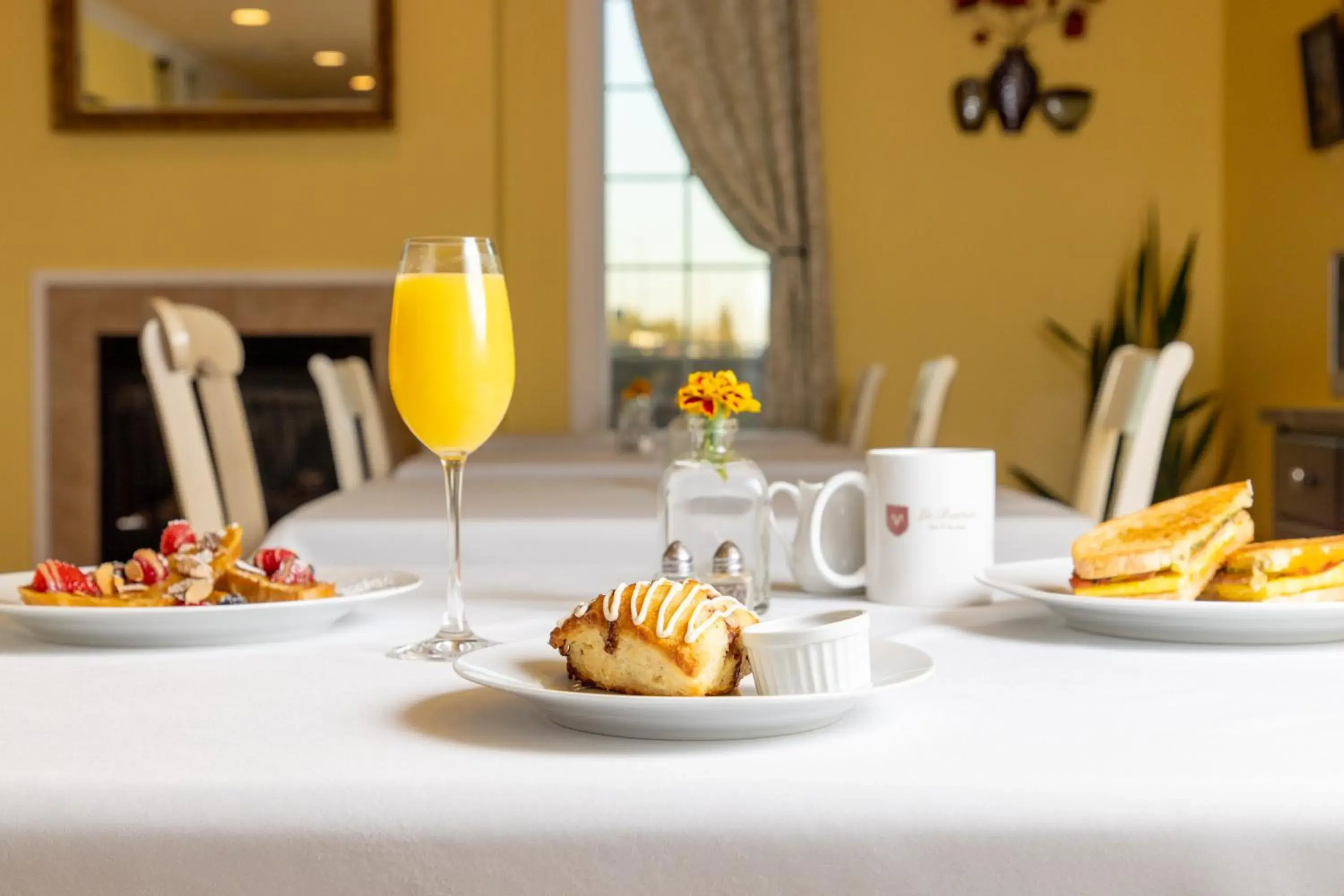 American breakfast in La Bastide Bed and Breakfast American breakfast in La Bastide Bed and Breakfast