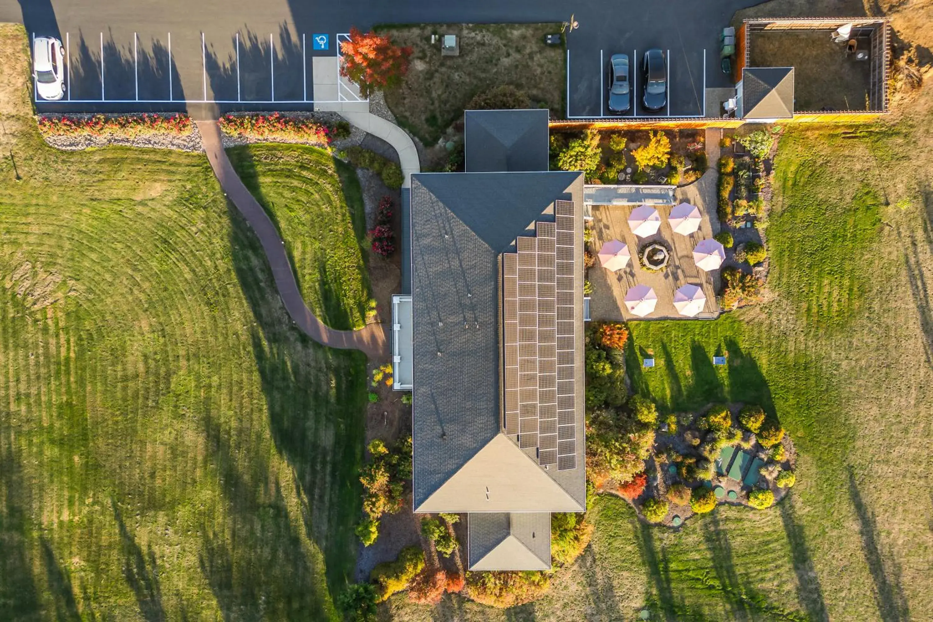 Bird's eye view in La Bastide Bed and Breakfast Bird's eye view in La Bastide Bed and Breakfast