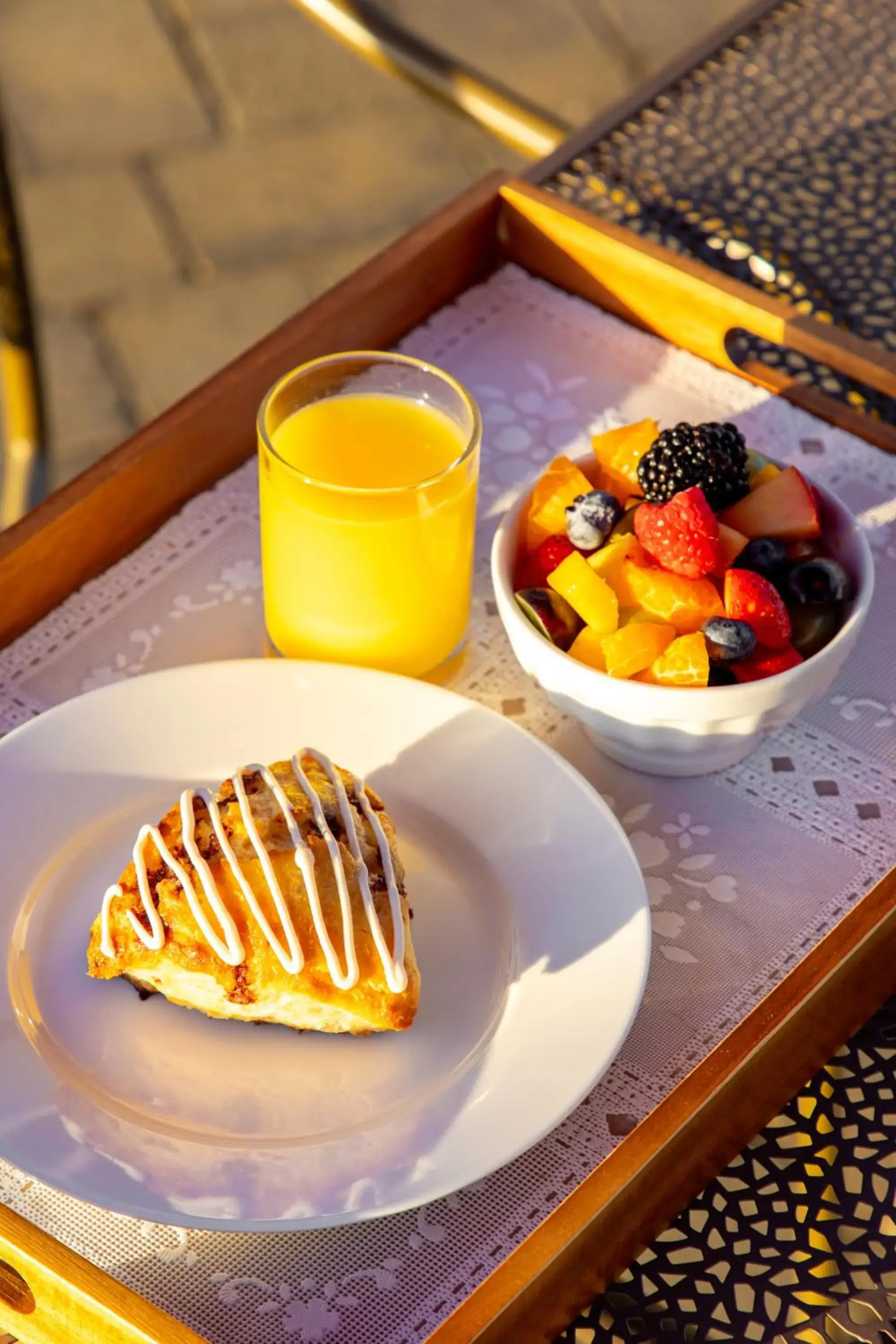 American breakfast in La Bastide Bed and Breakfast American breakfast in La Bastide Bed and Breakfast