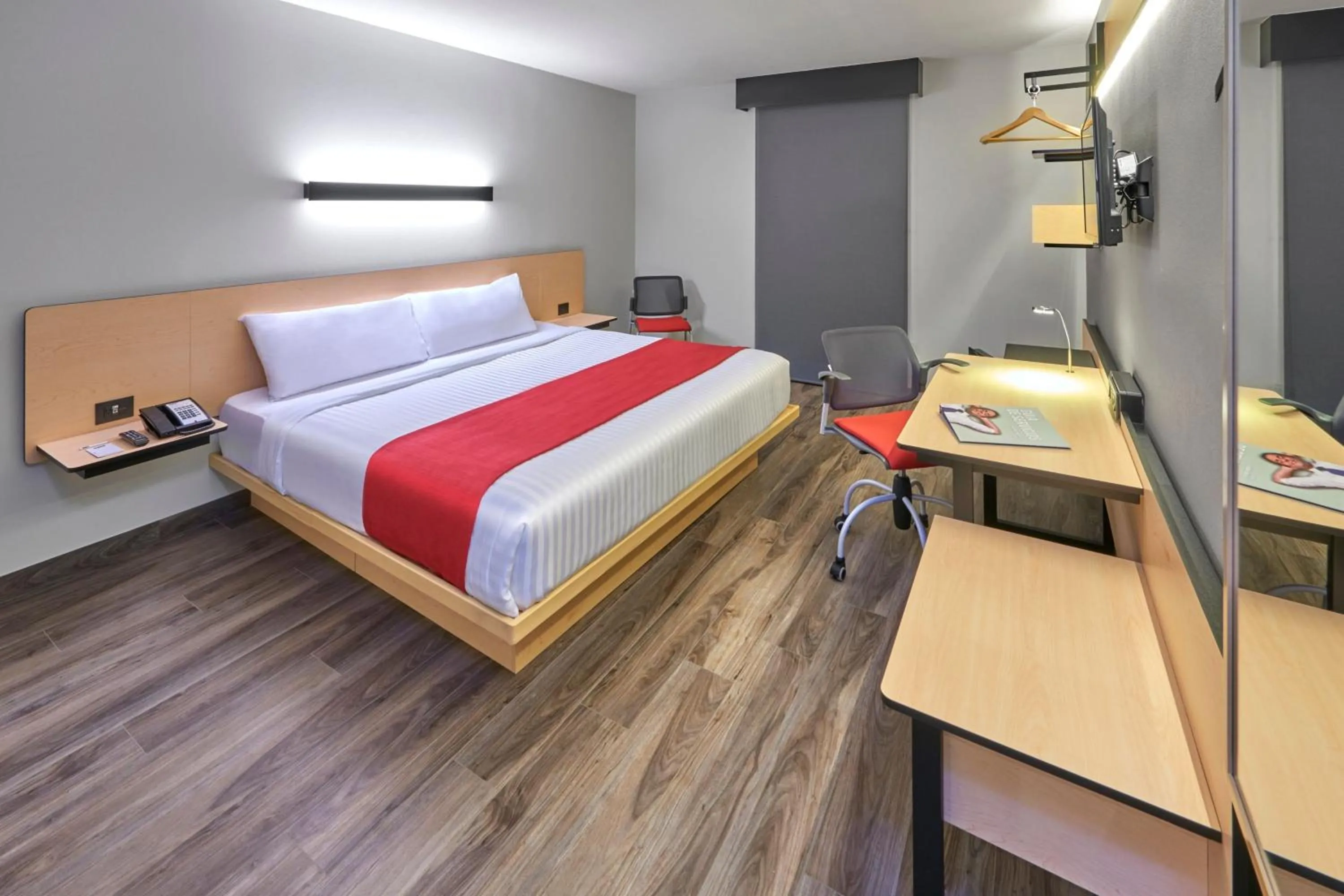Bedroom, Bed in City Express Plus by Marriott Guadalajara Palomar