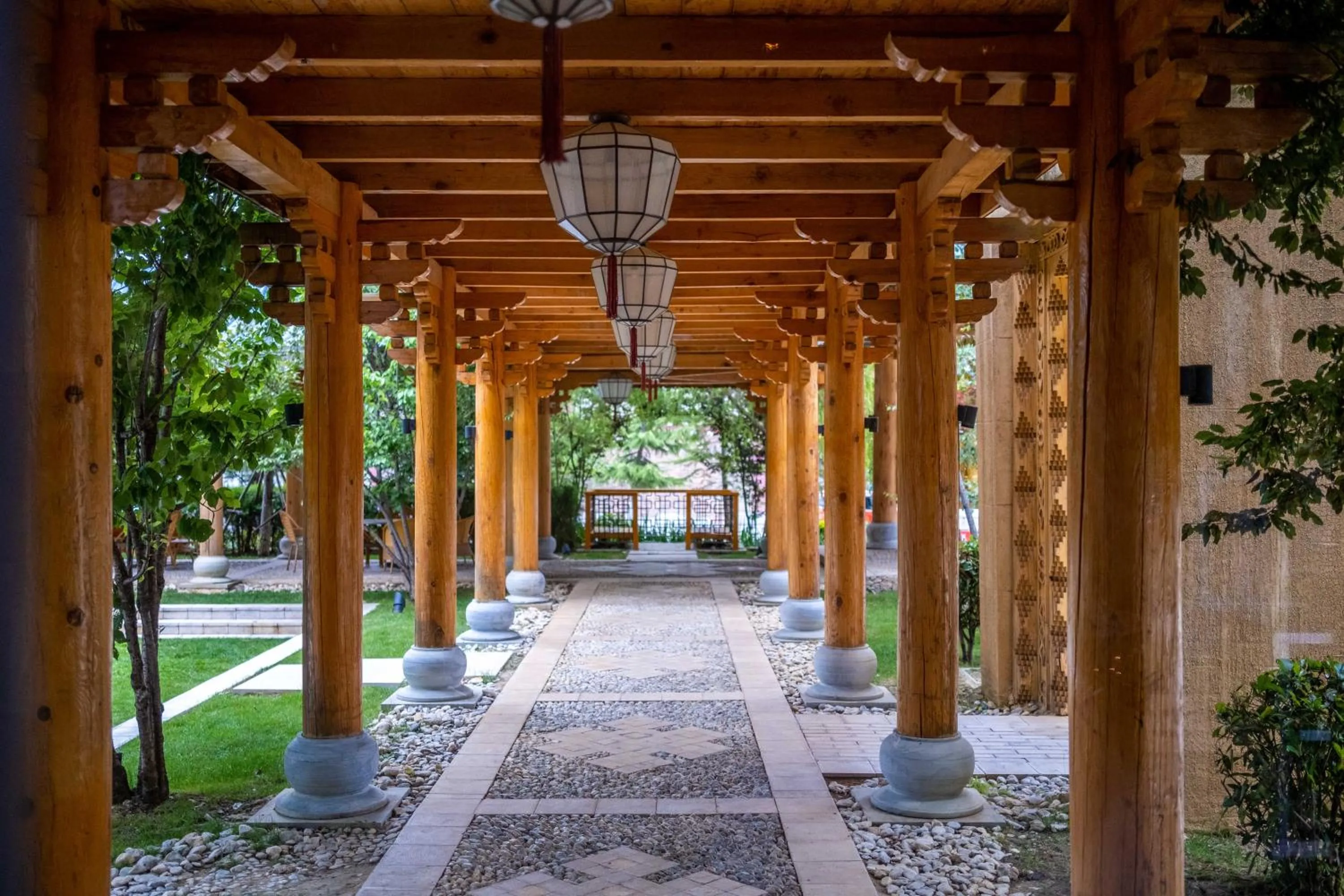 Garden in Shangri-La Resort Shangri-La