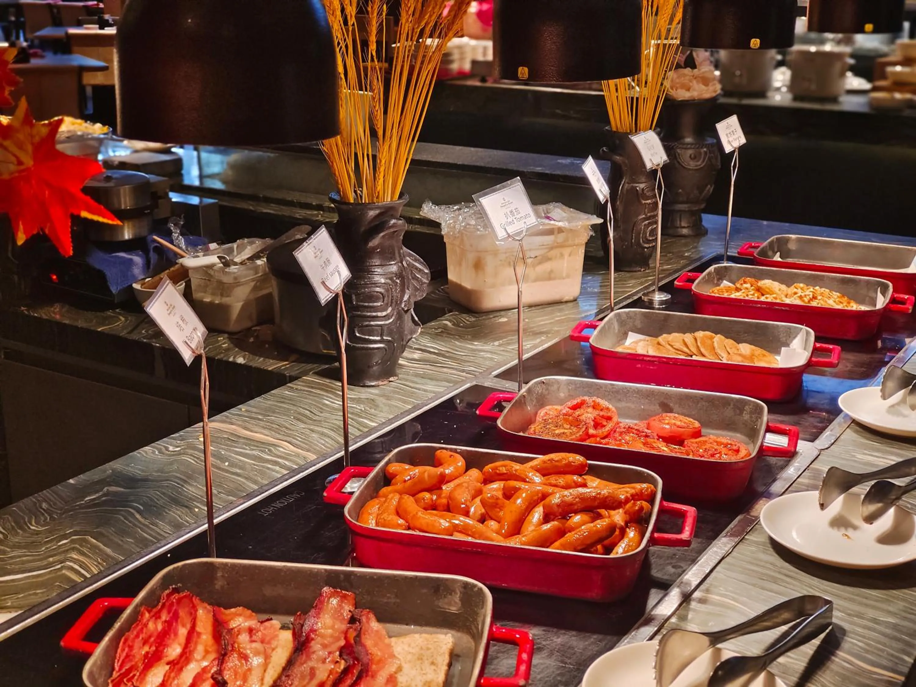 Breakfast in Shangri-La Resort Shangri-La