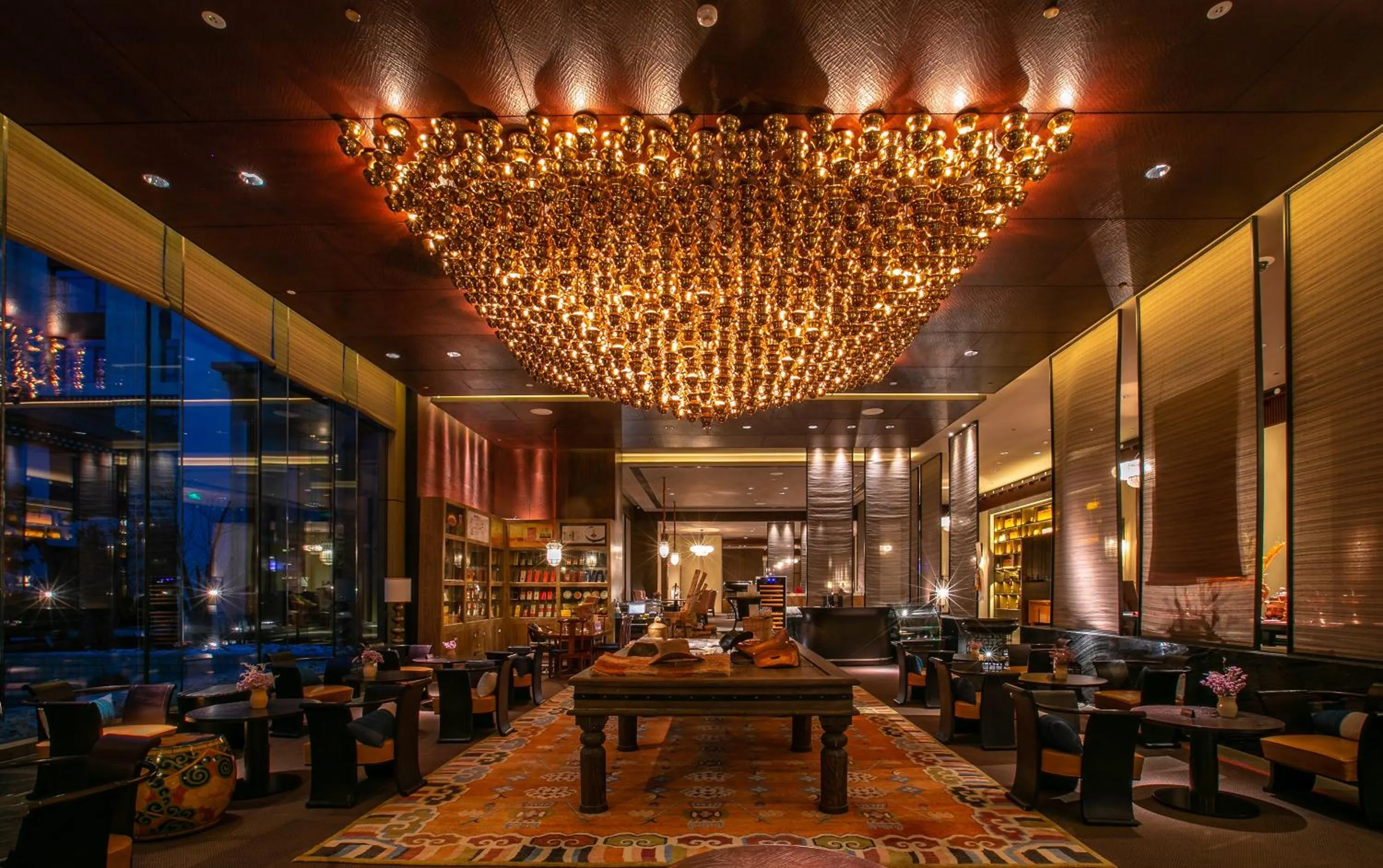 Seating area in Shangri-La Resort Shangri-La