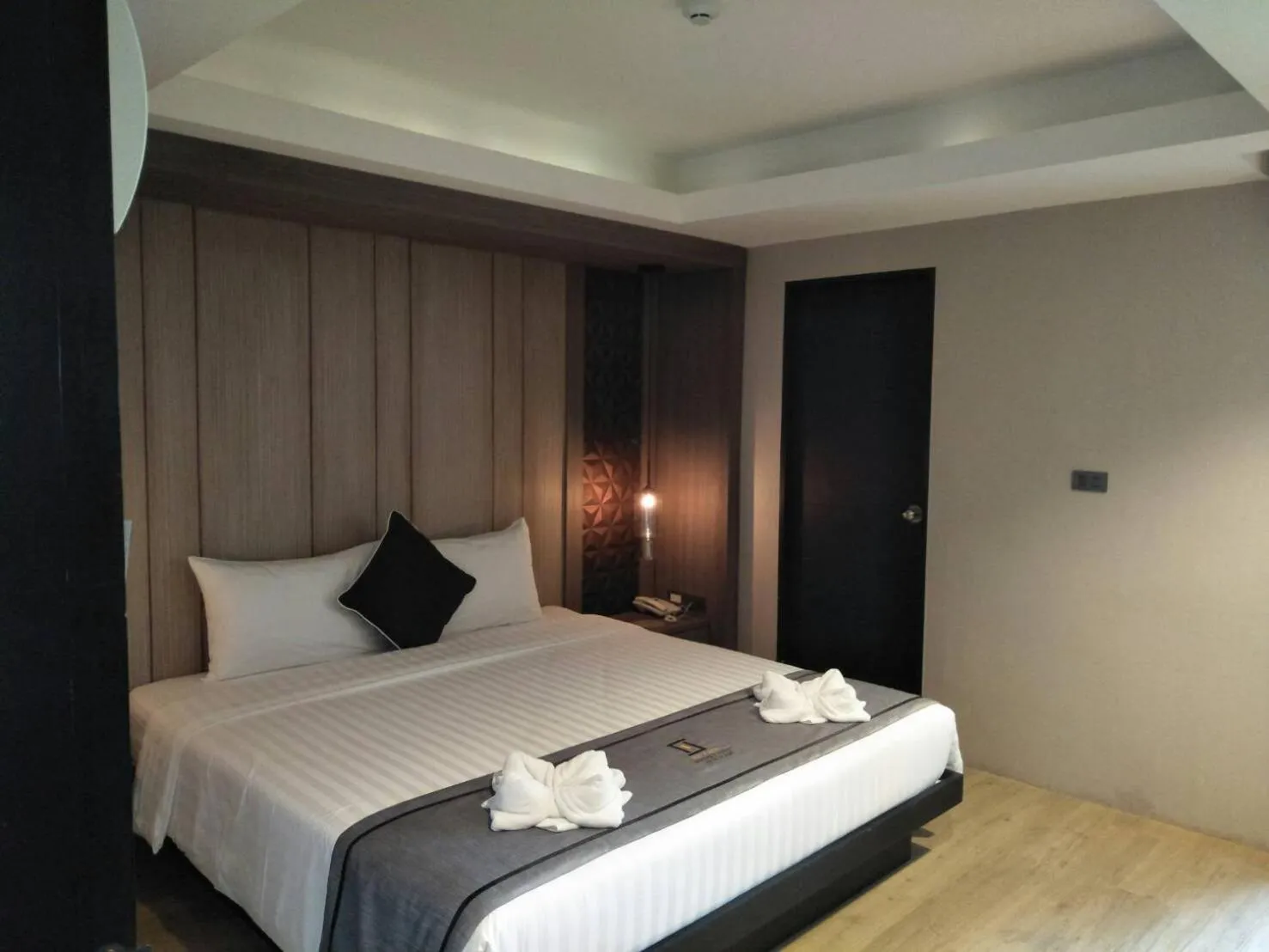 Bed in Kesorn Boutique Hotel