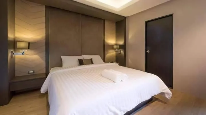 Bed in Kesorn Boutique Hotel