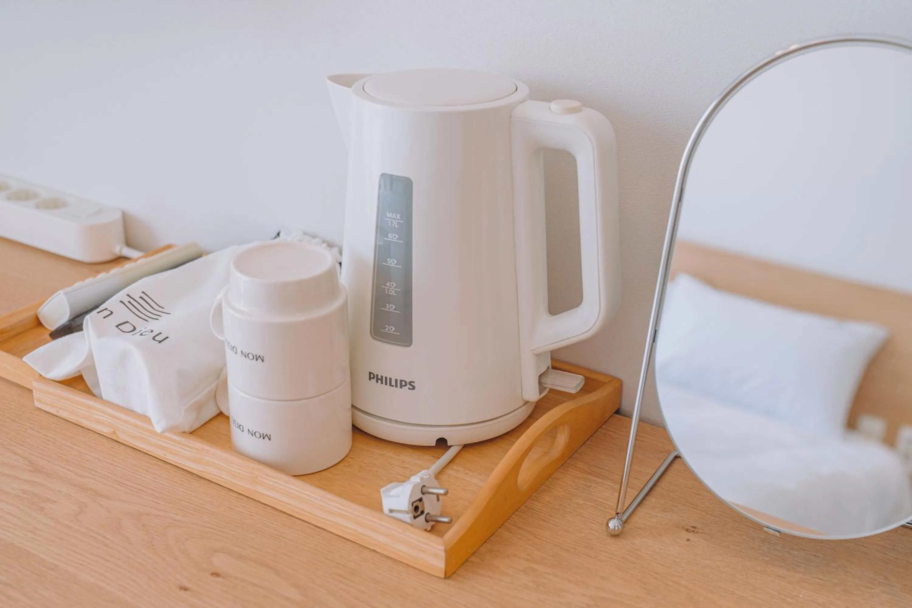 Coffee/tea facilities in Jeju Mon Dieu Hotel