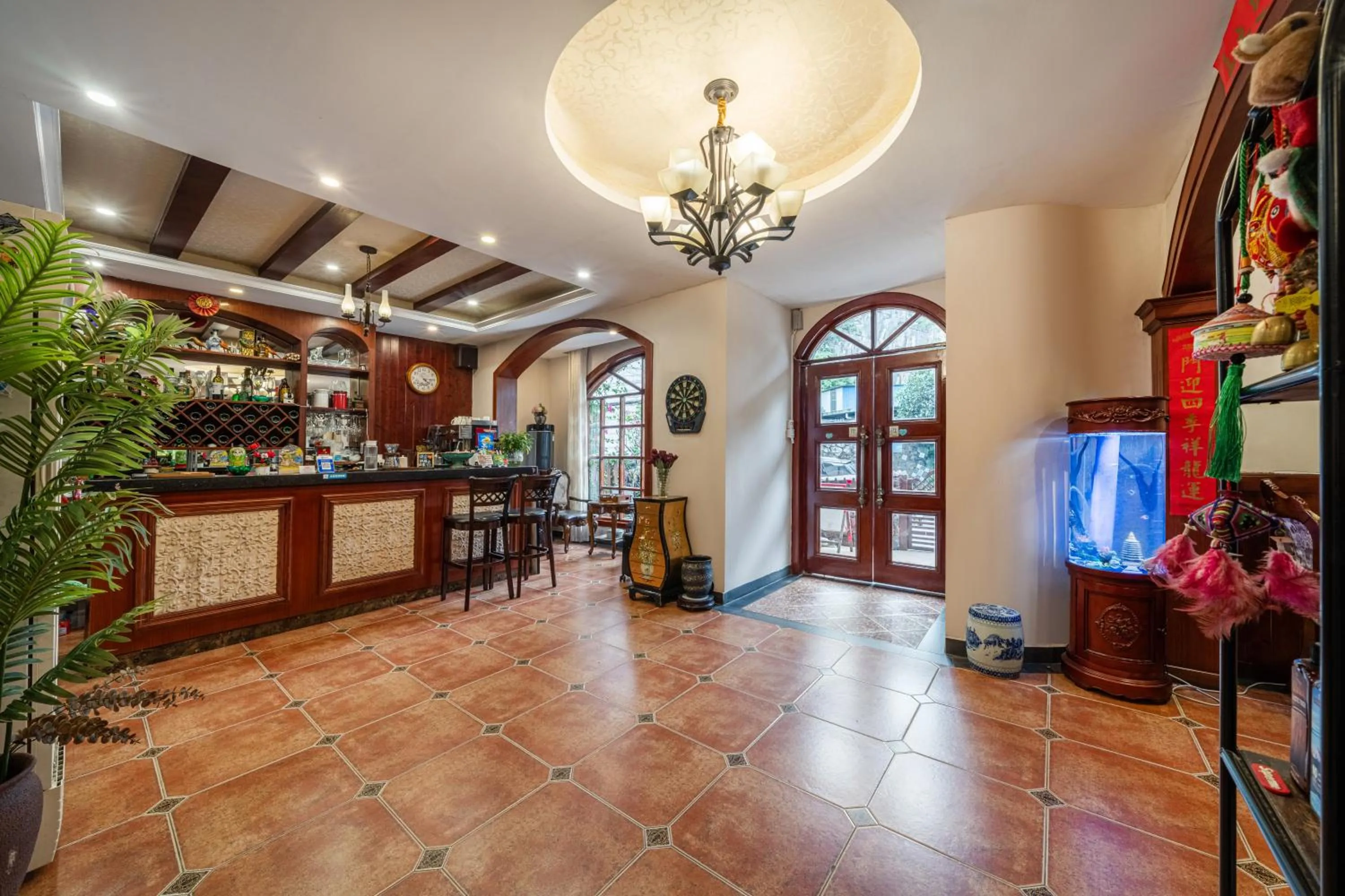 Lobby or reception in Junshe Boutique Guest House-Complementary pick up servie for a 3-night stay in a deluxe room