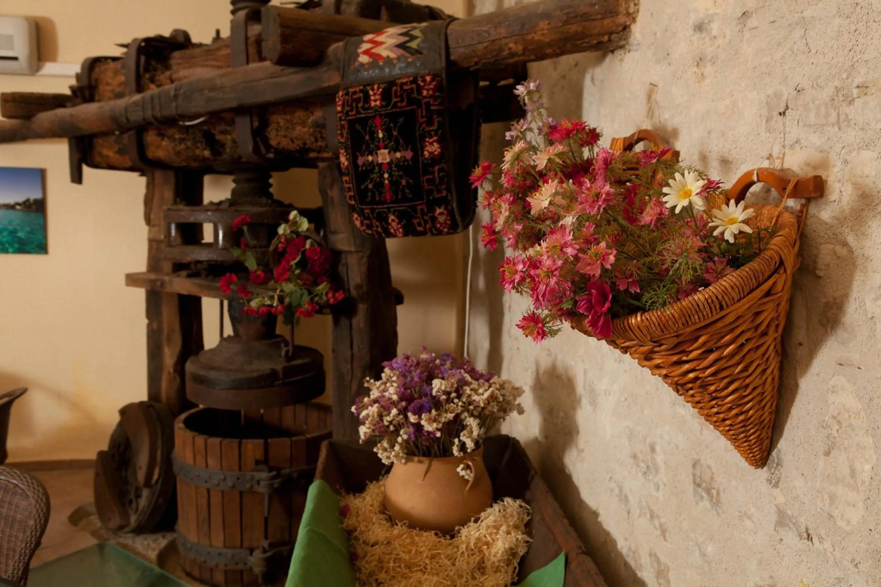 Decorative detail in Agriturismo Baglio Fontana