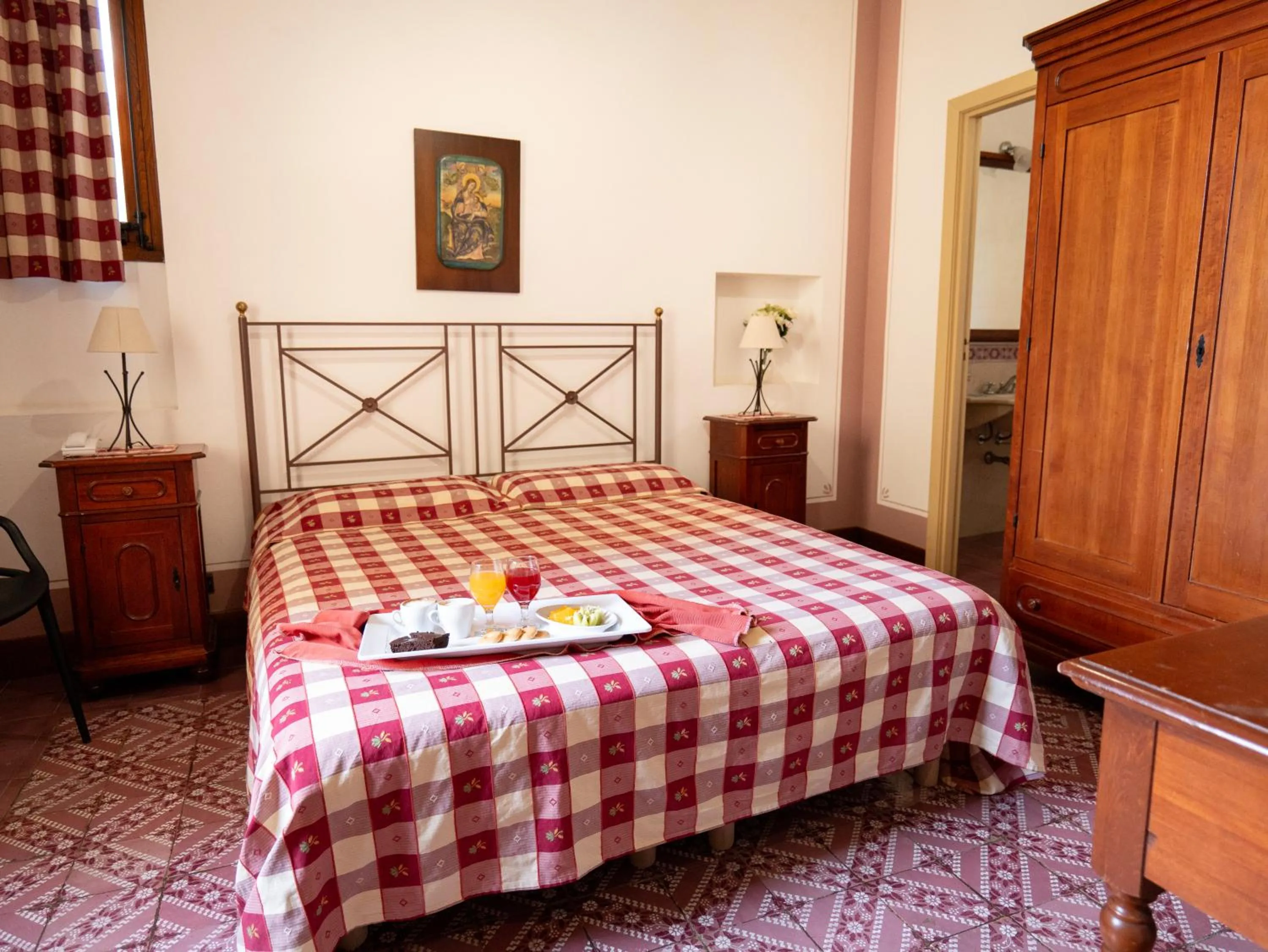 Bed in Agriturismo Baglio Fontana