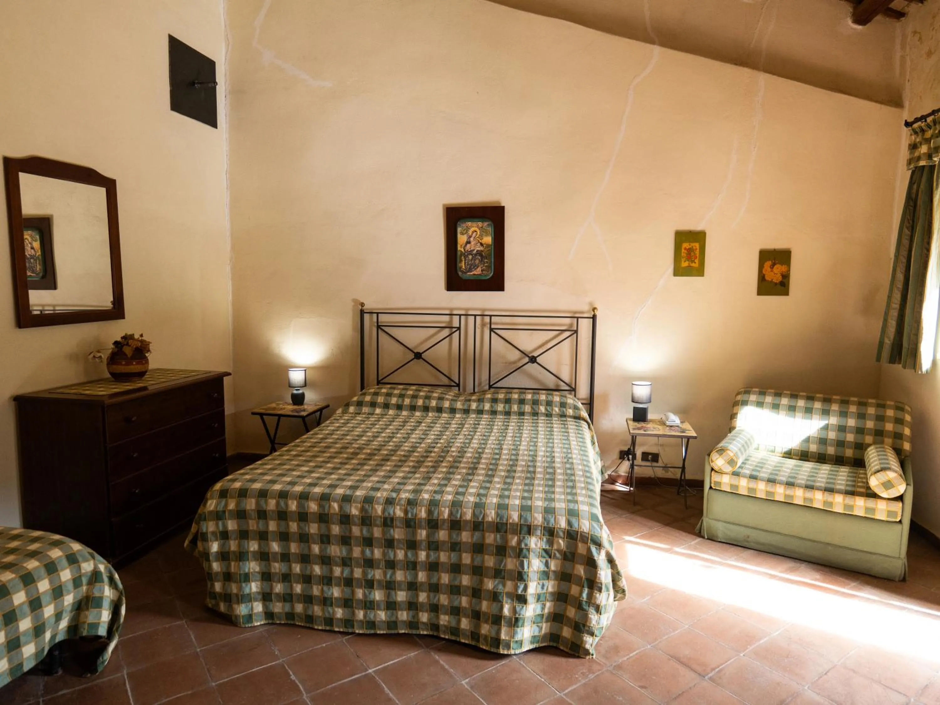 Bed in Agriturismo Baglio Fontana