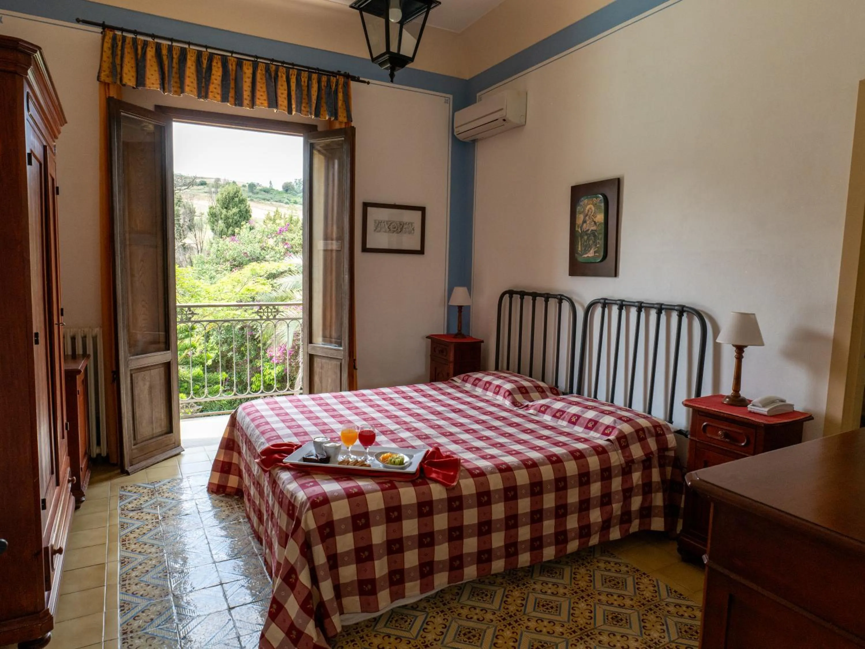 Bed in Agriturismo Baglio Fontana