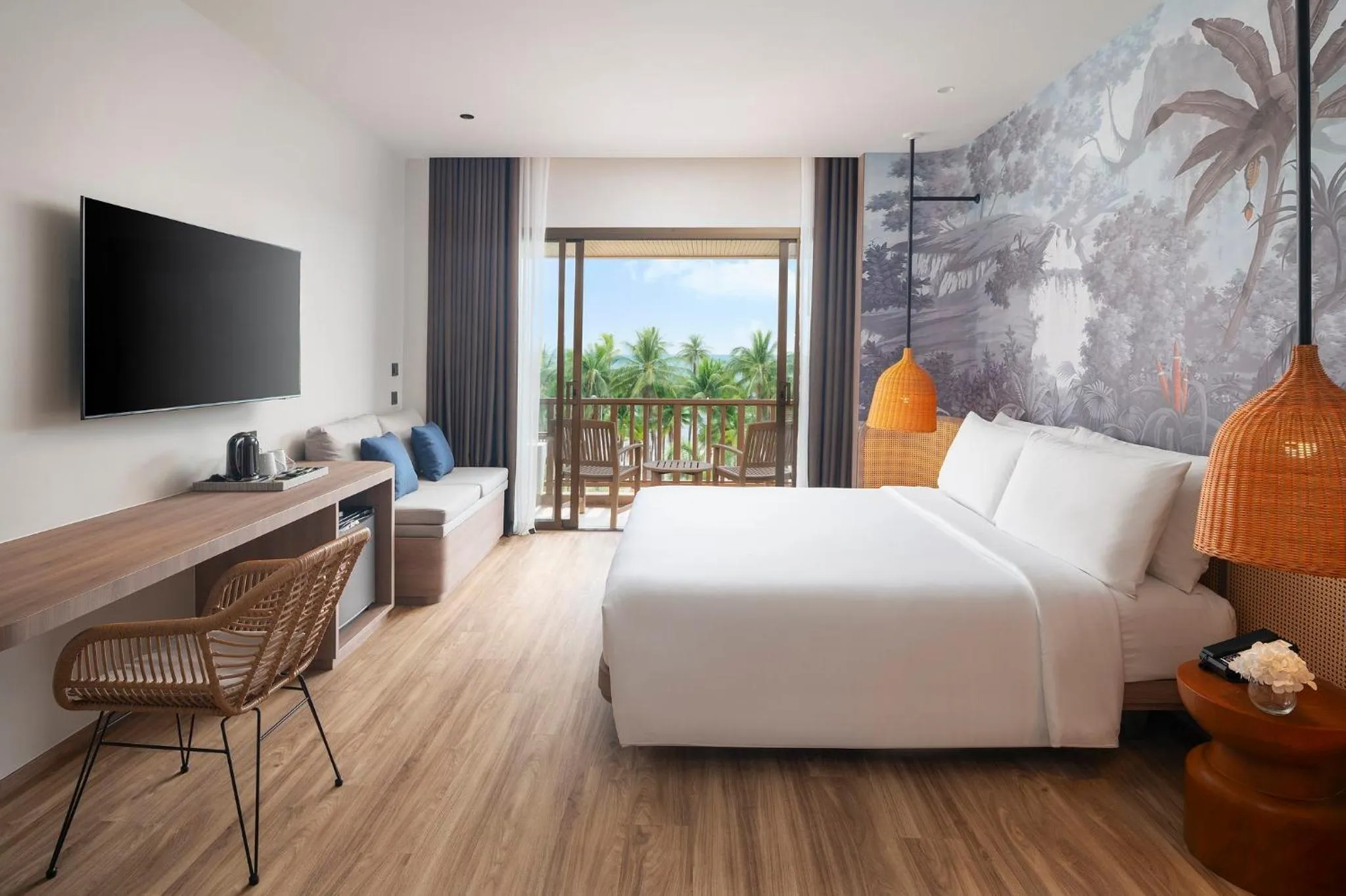 Photo of the whole room, Bed in Amari Bangsaen