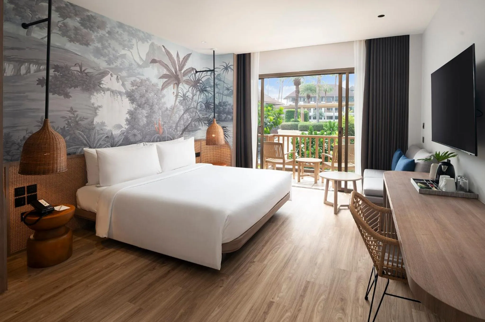 Photo of the whole room, Bed in Amari Bangsaen