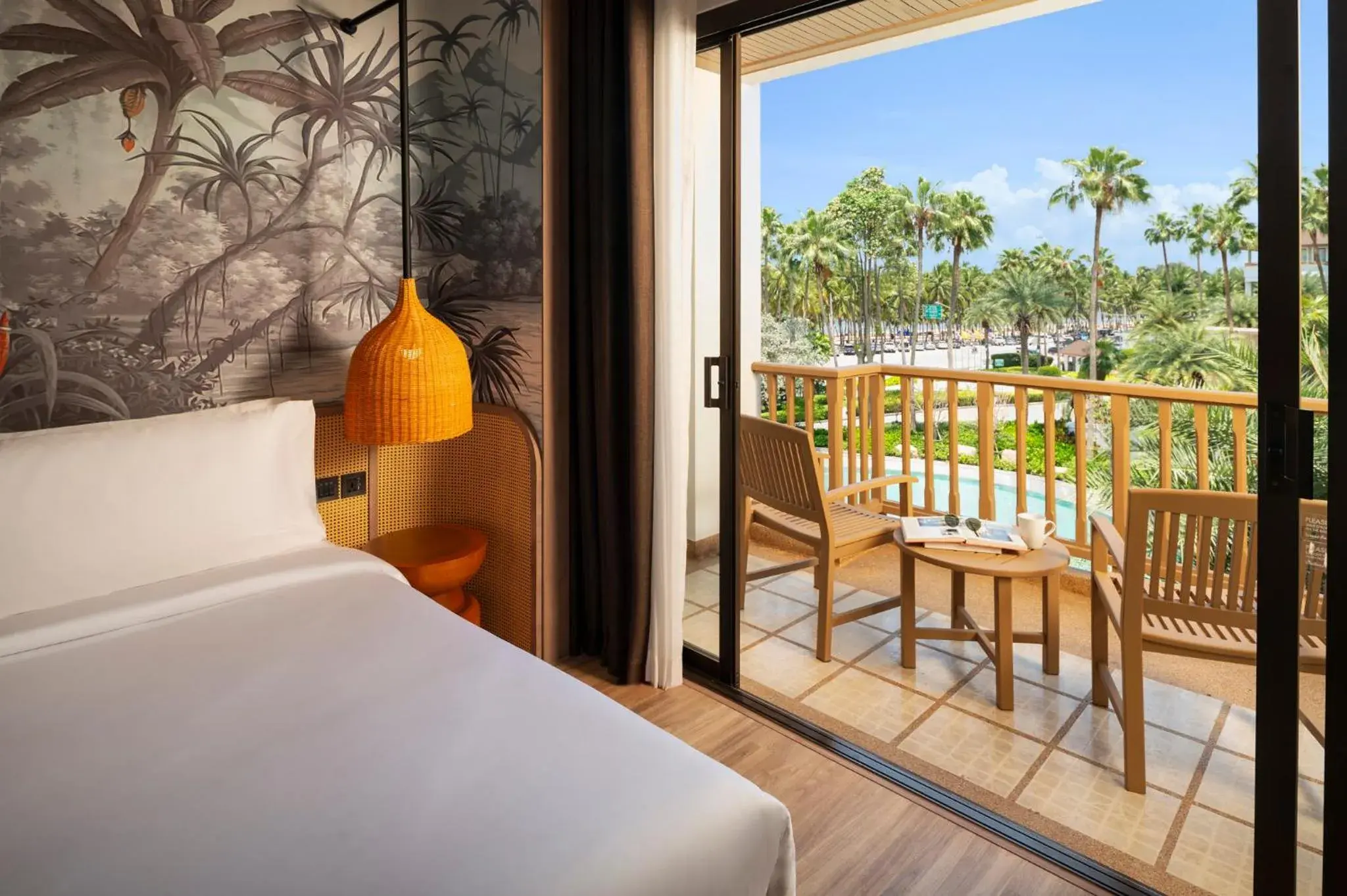 View (from property/room), Bed in Amari Bangsaen Formerly The Tide Resort Bangsaen View (from property/room), Bed in Amari Bangsaen Formerly The Tide Resort Bangsaen