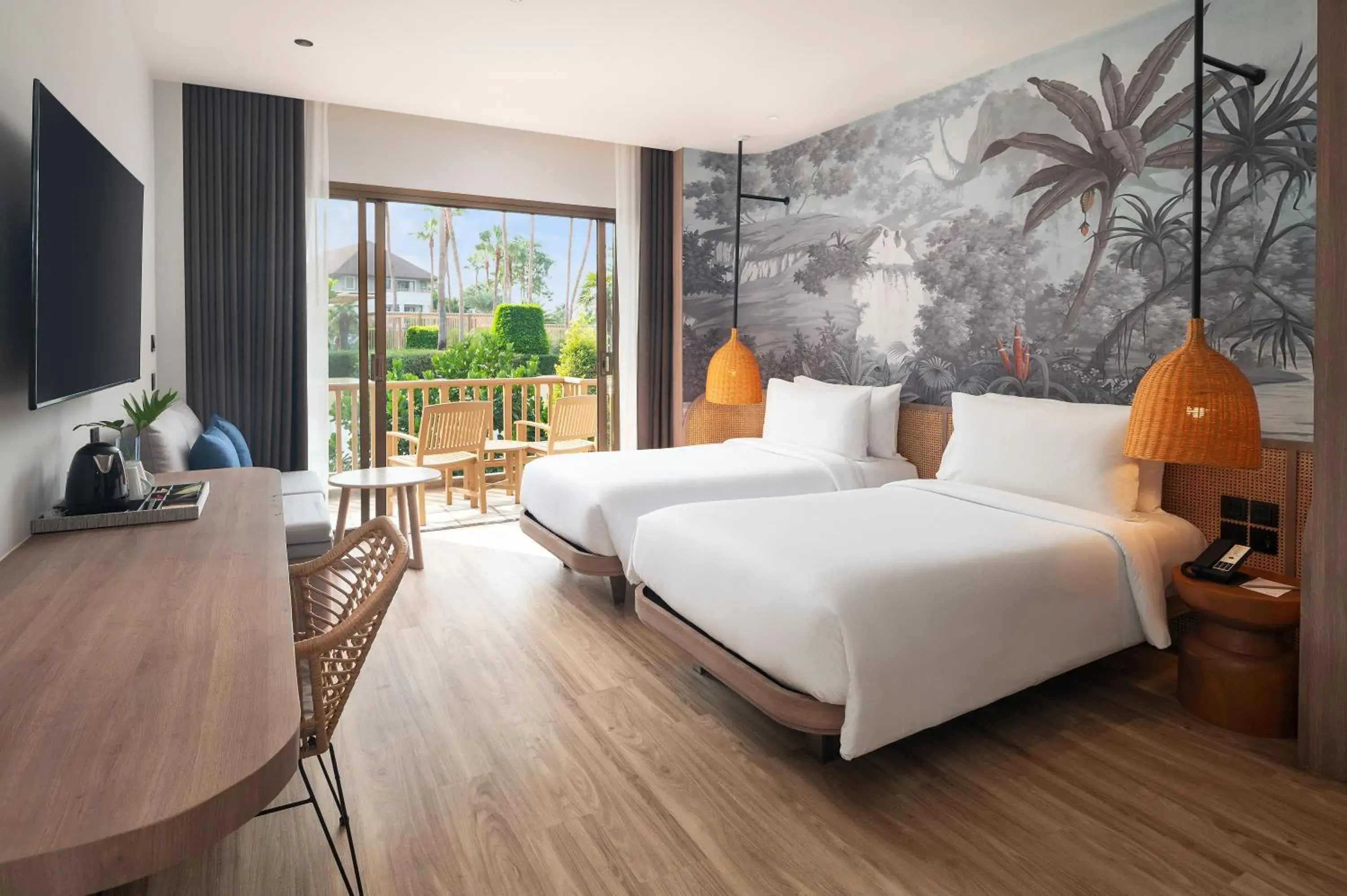 Bedroom, Bed in Amari Bangsaen Formerly The Tide Resort Bangsaen Bedroom, Bed in Amari Bangsaen Formerly The Tide Resort Bangsaen