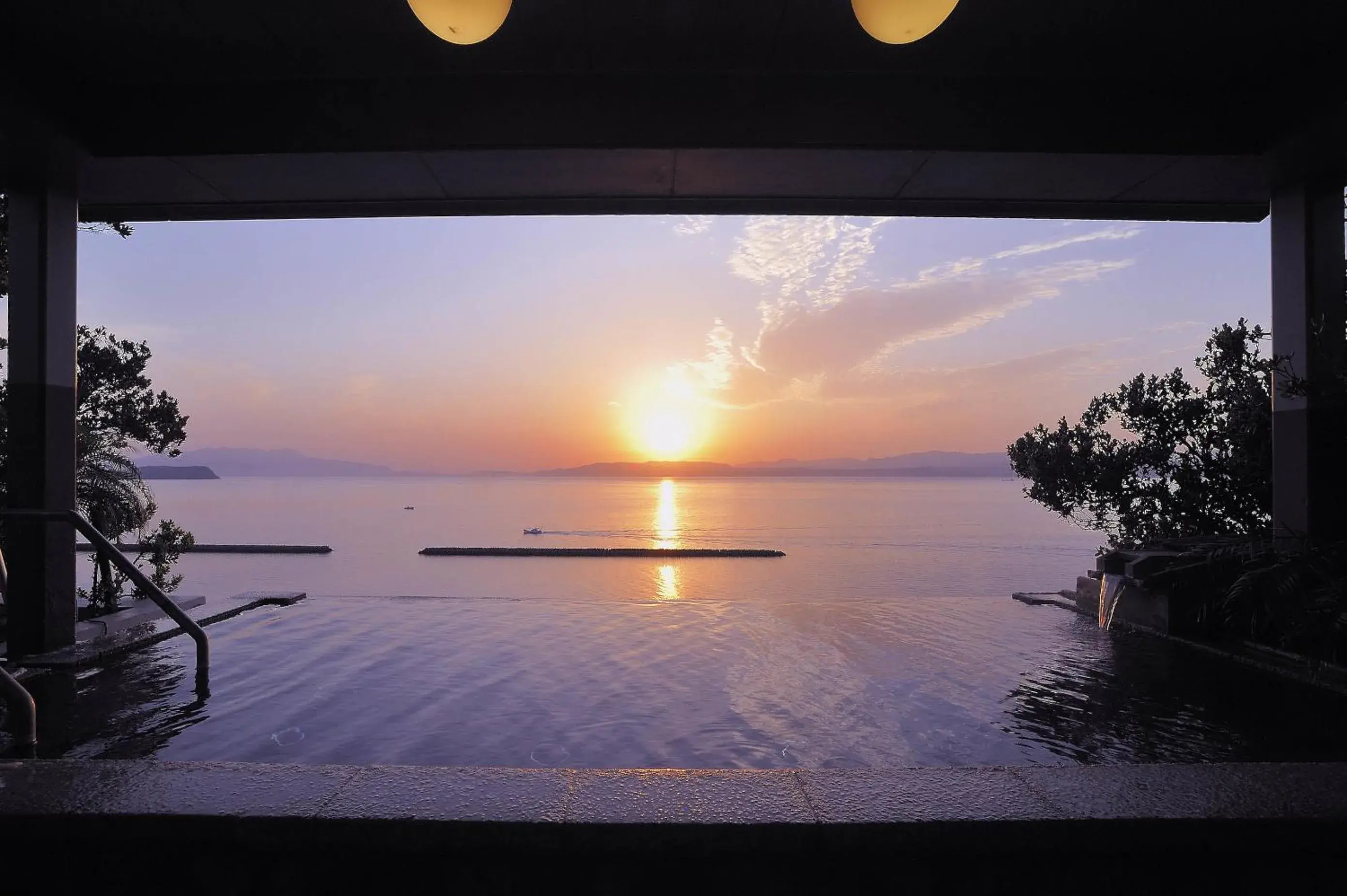 Sea view in Fufurotenburonoyado Ginsyou Sea view in Fufurotenburonoyado Ginsyou