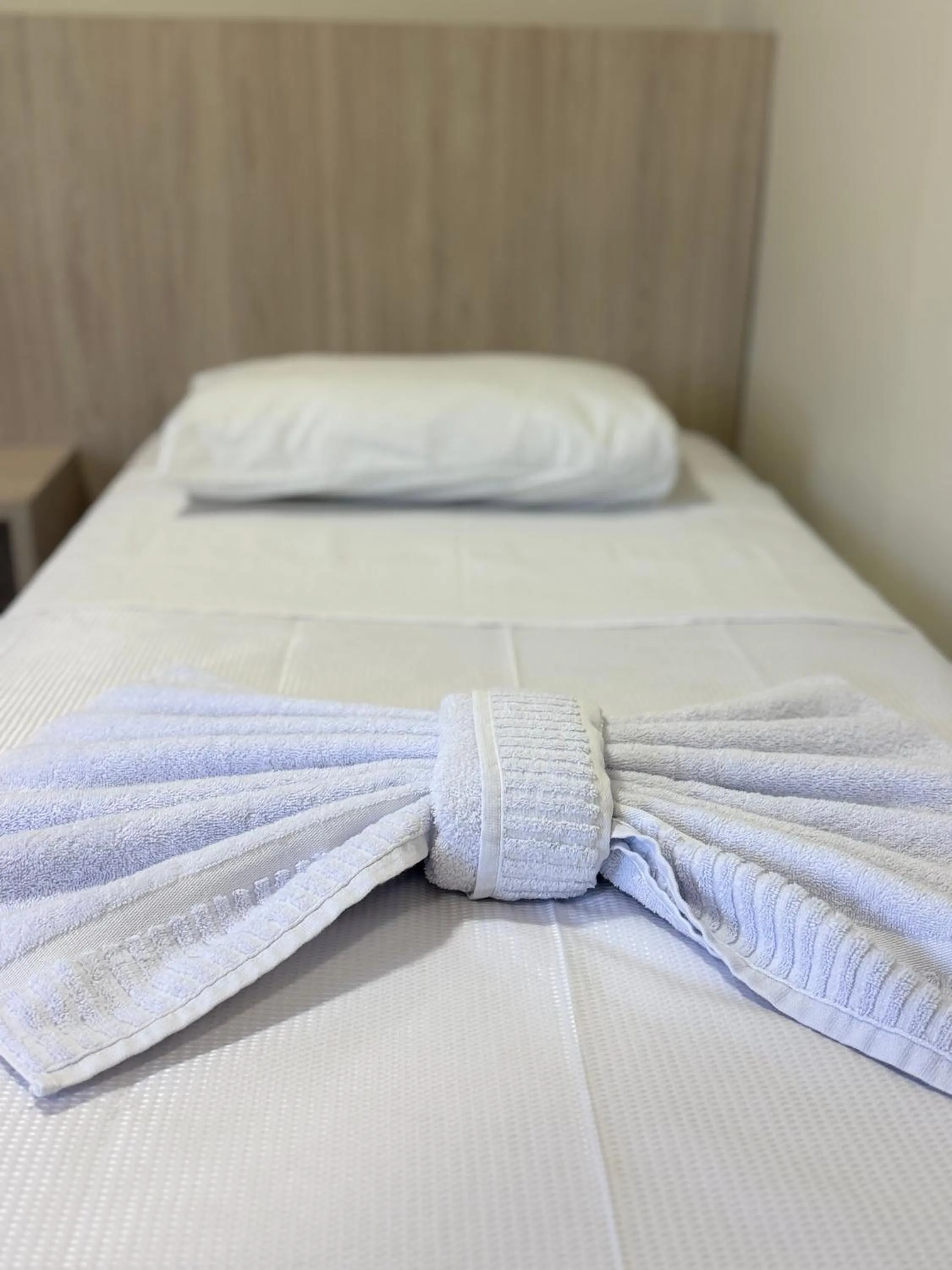Bed in Hotel Ideal Beltrão