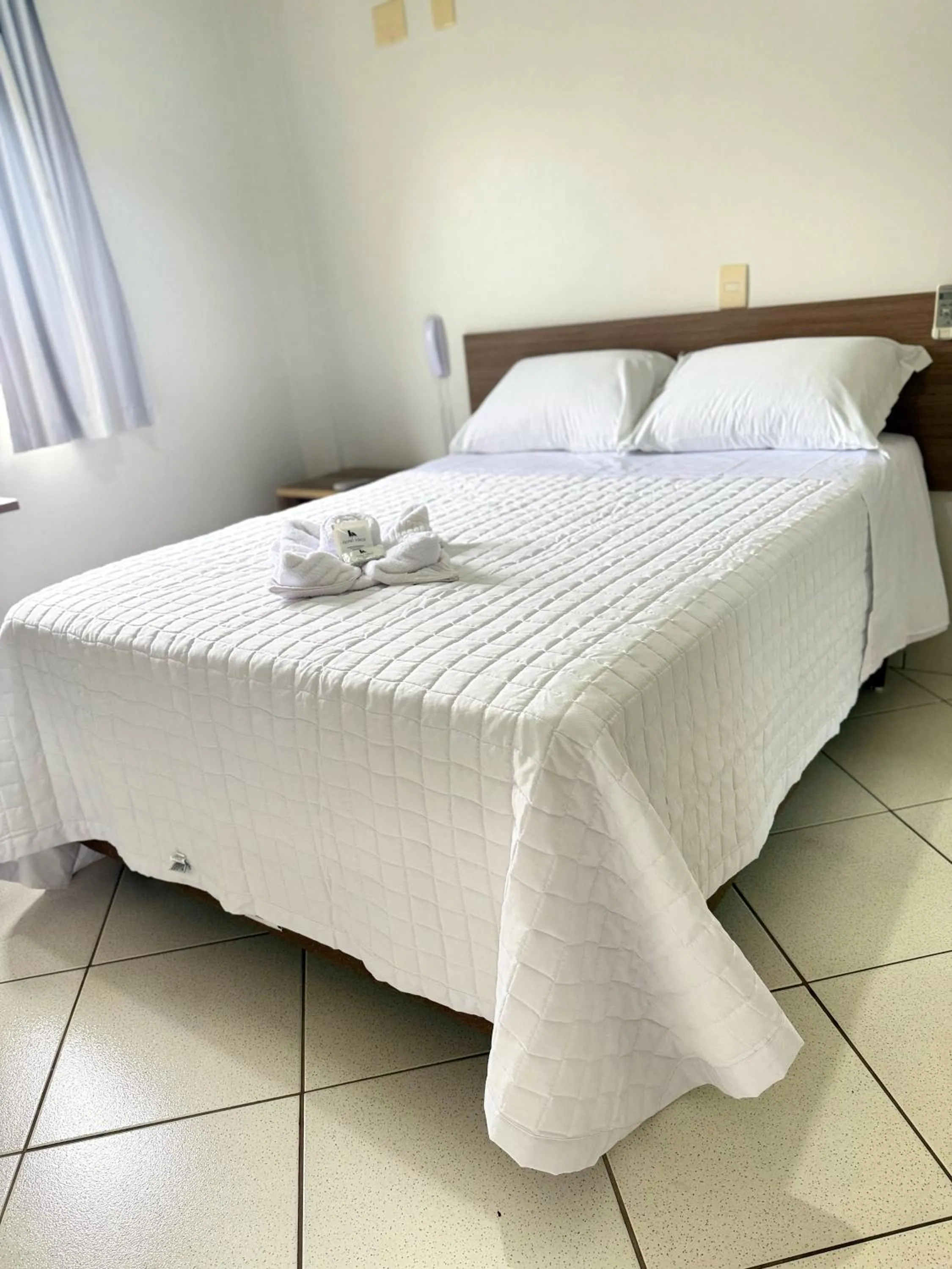 Bed in Hotel Ideal Beltrão