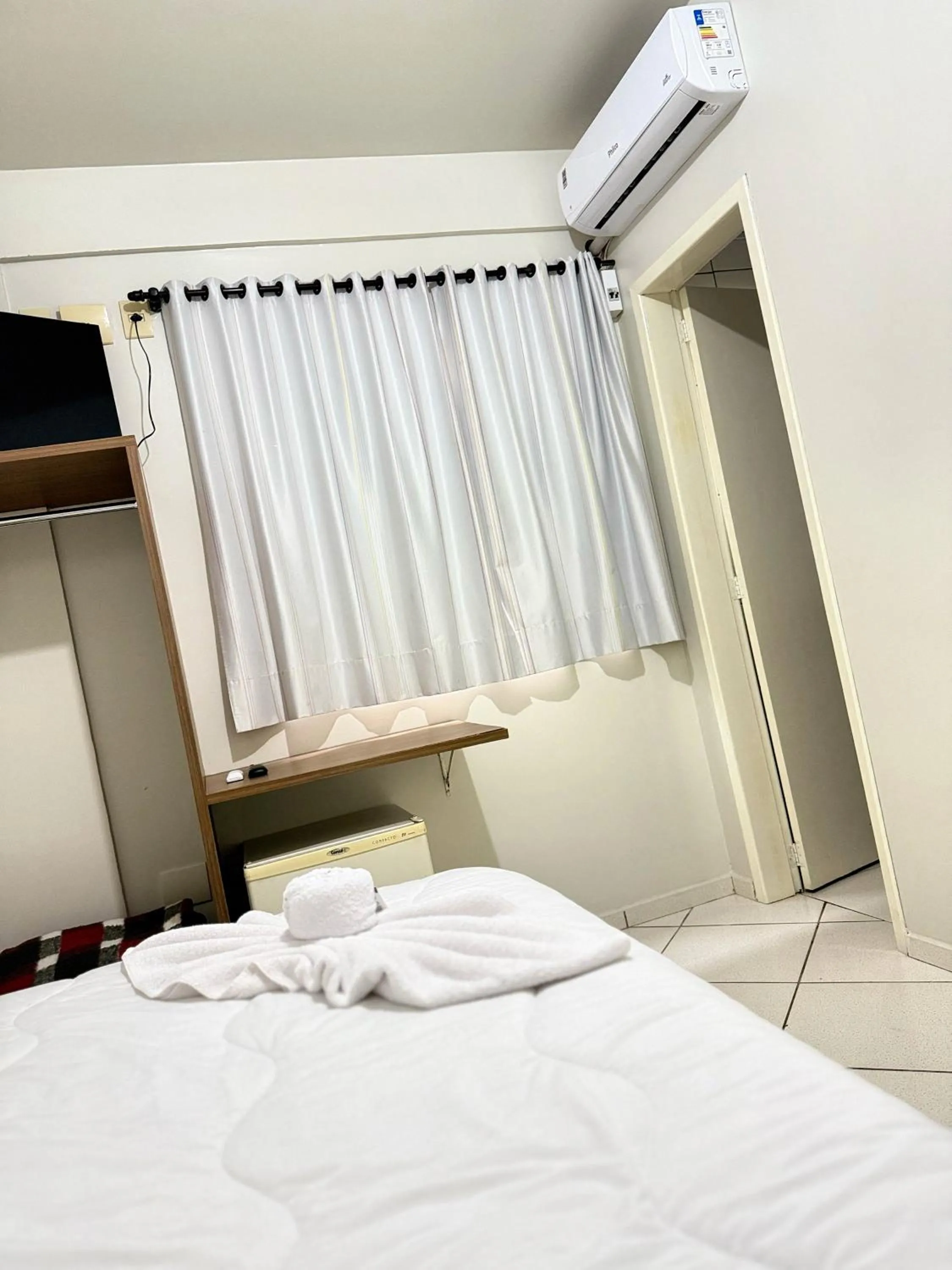 Bed in Hotel Ideal Beltrão