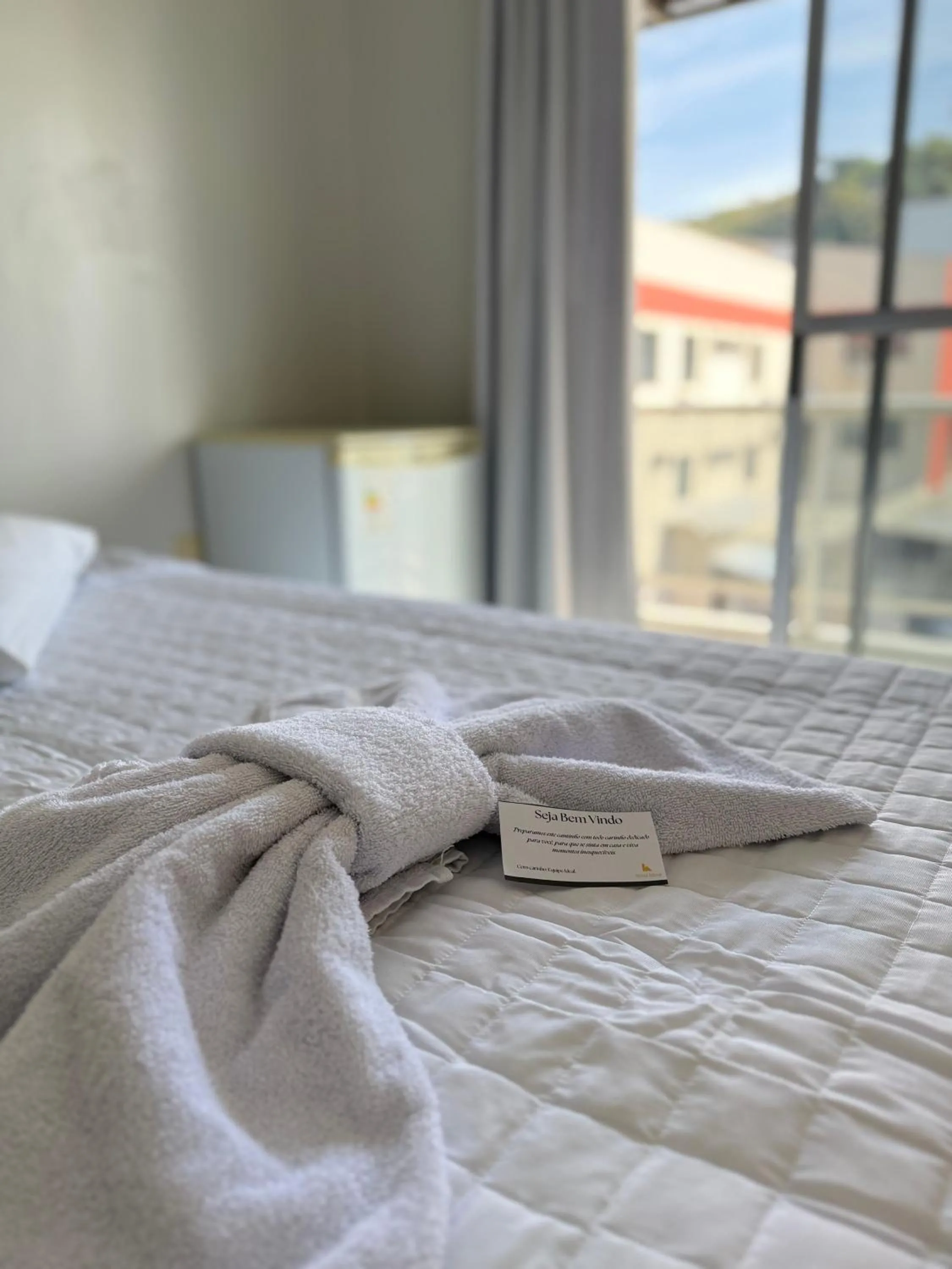 Bed in Hotel Ideal Beltrão