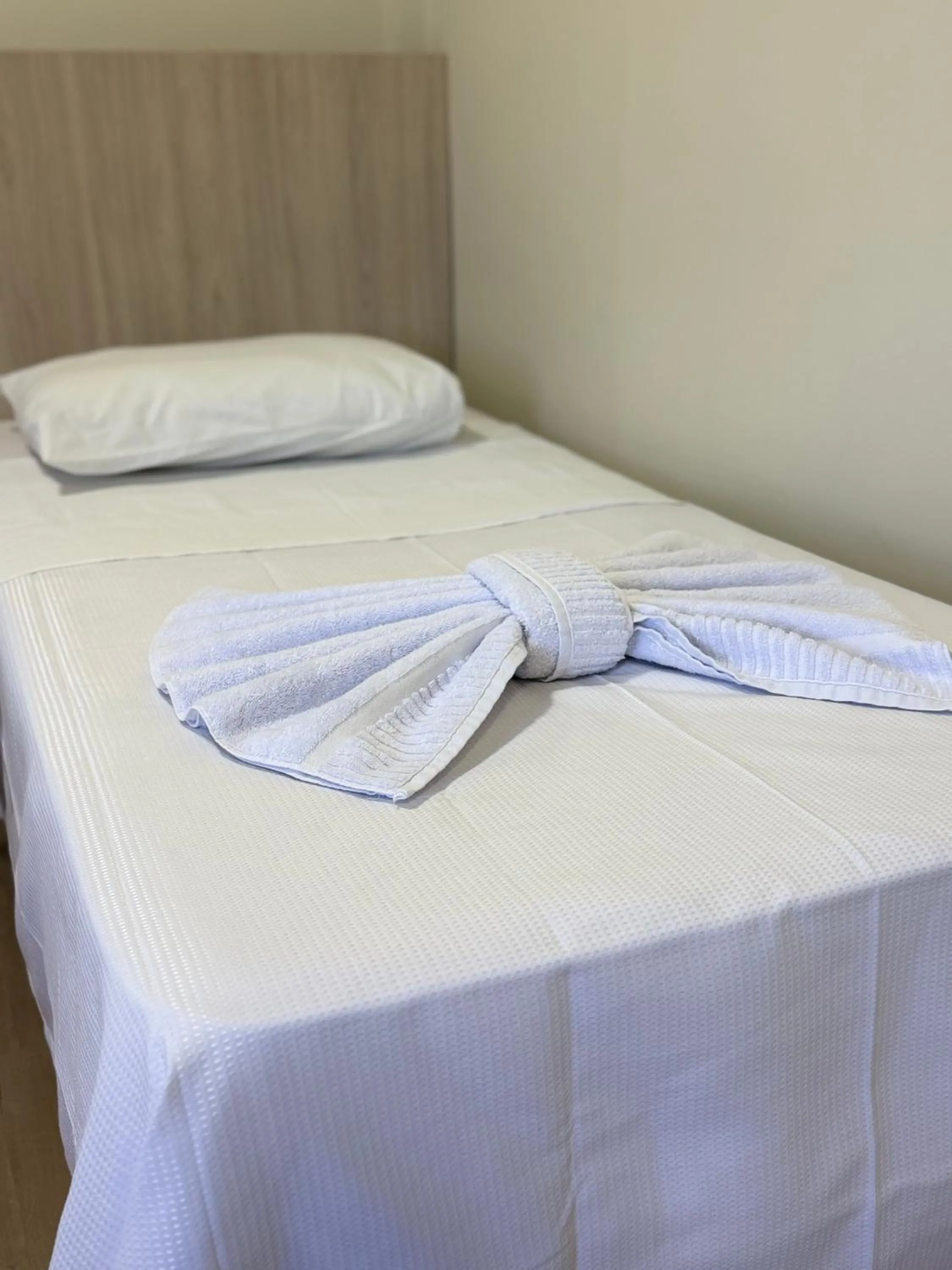 Bed in Hotel Ideal Beltrão