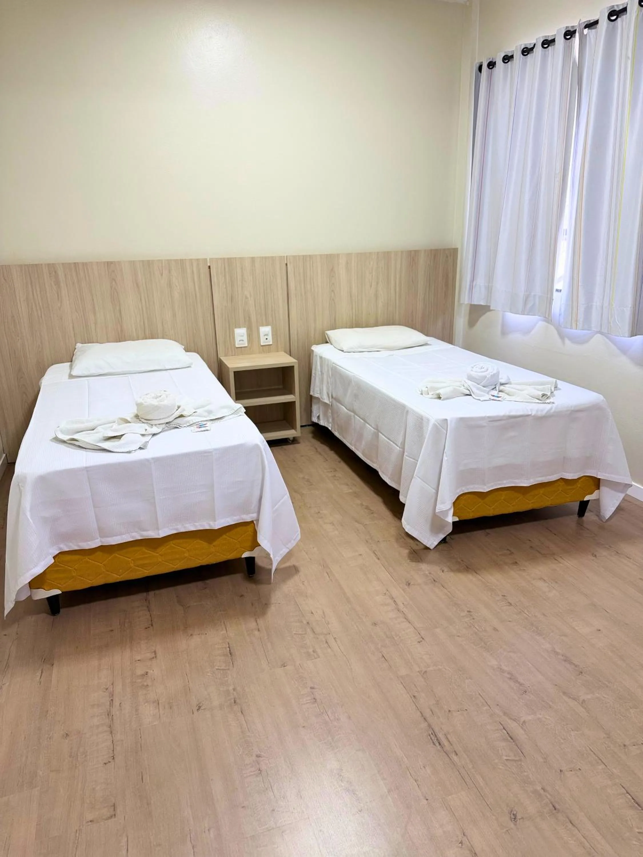 Bed in Hotel Ideal Beltrão