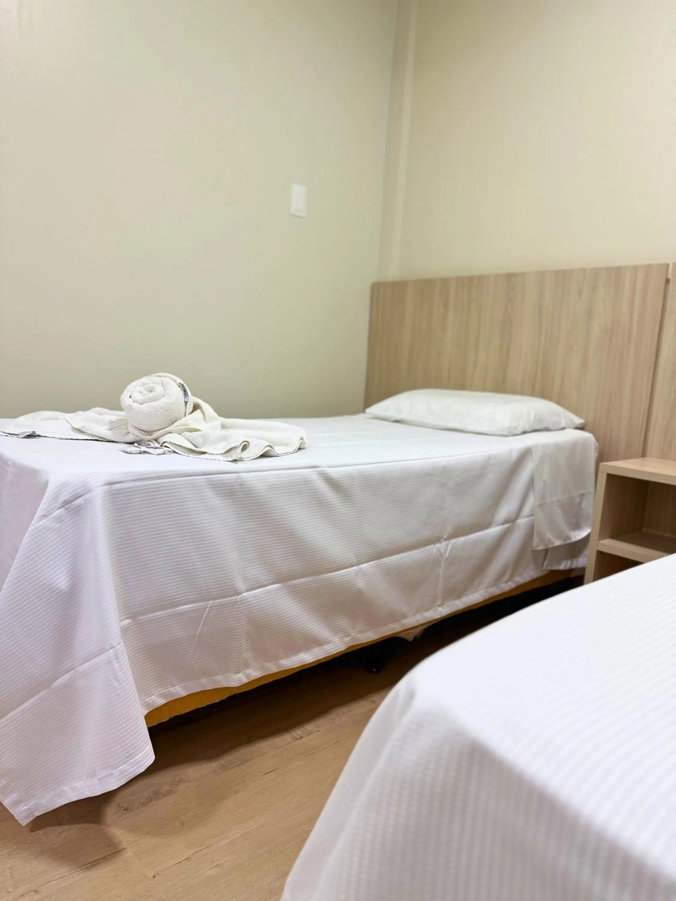 Bed in Hotel Ideal Beltrão