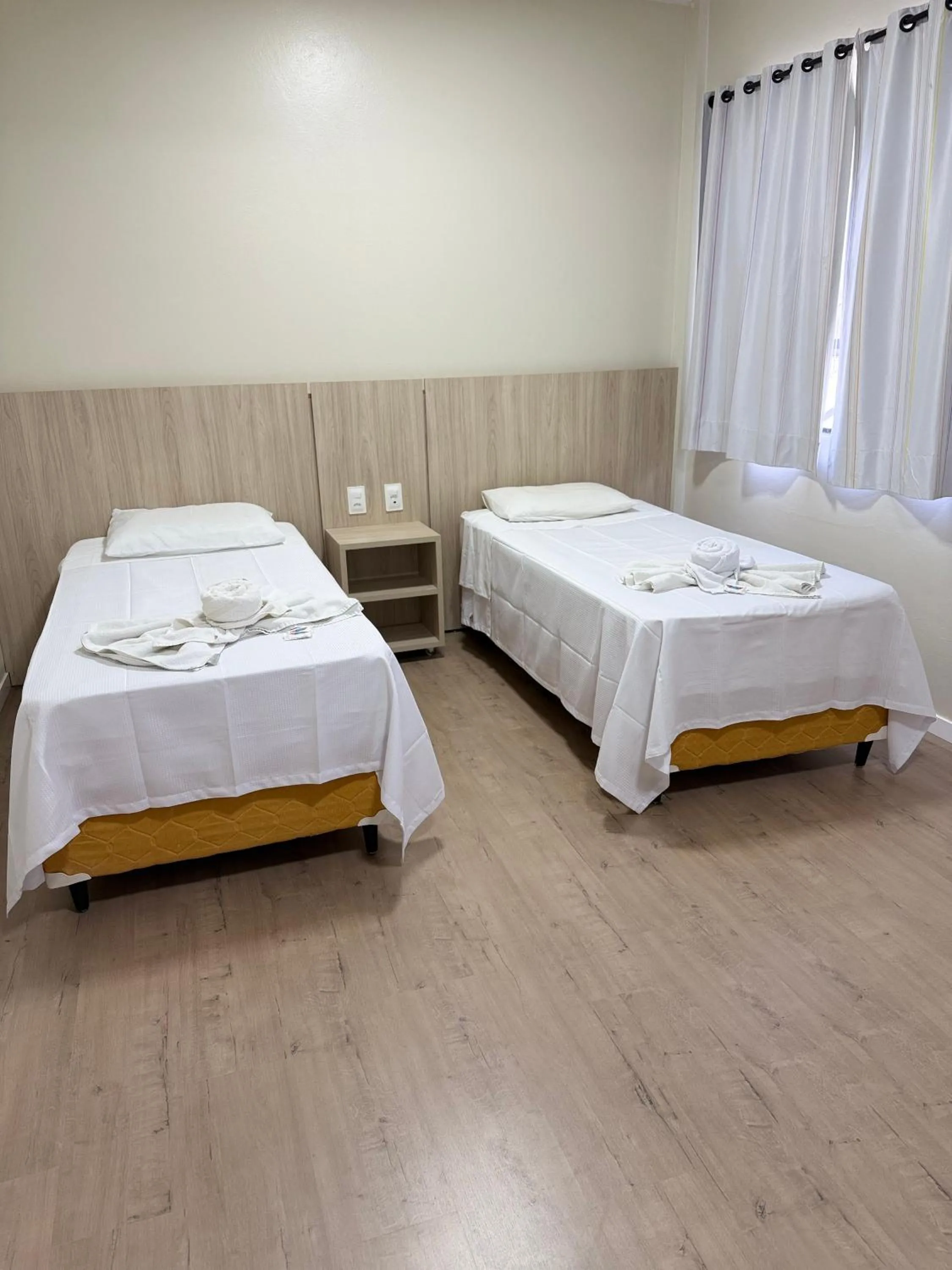 Bed in Hotel Ideal Beltrão