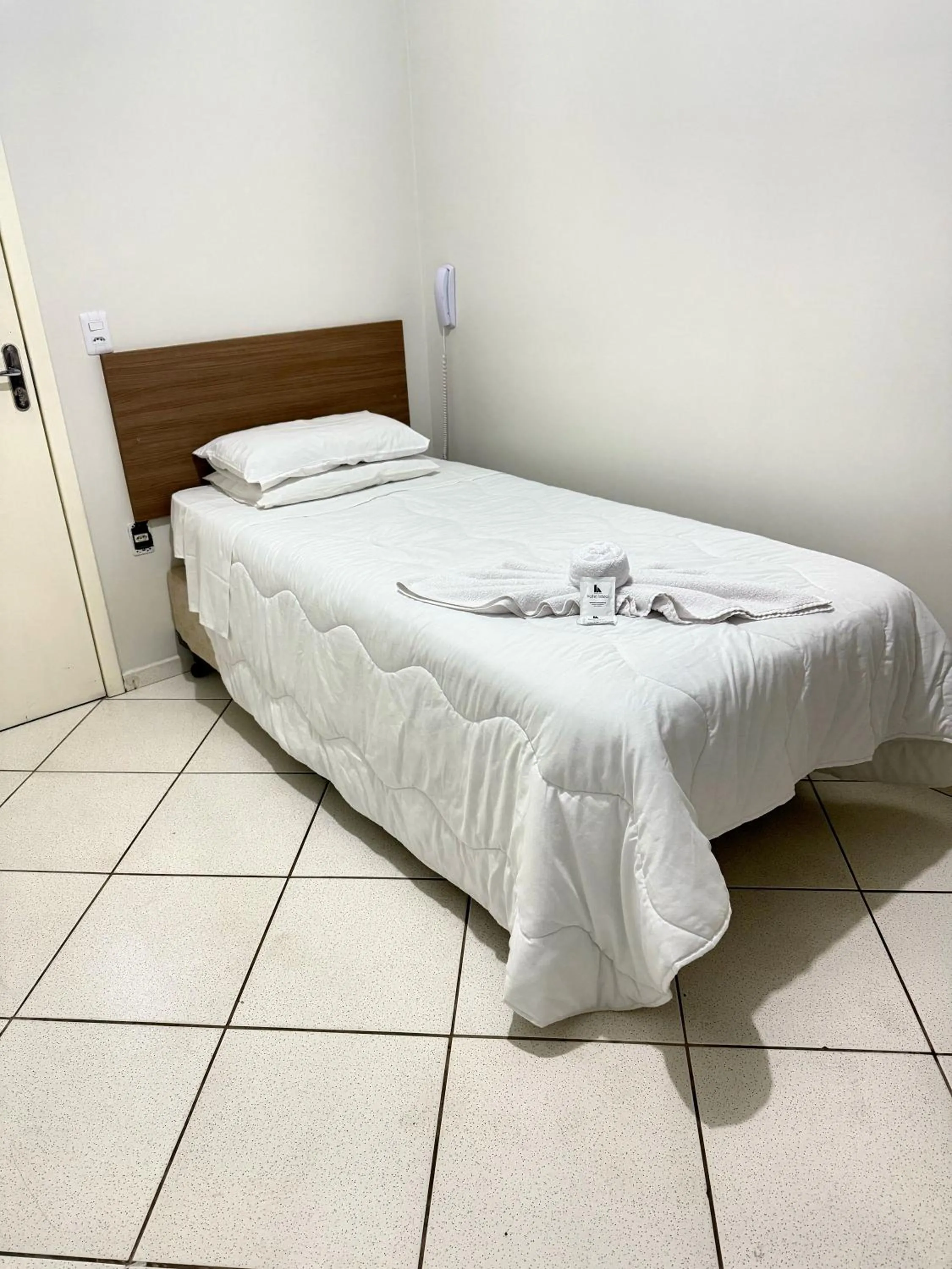 Bed in Hotel Ideal Beltrão